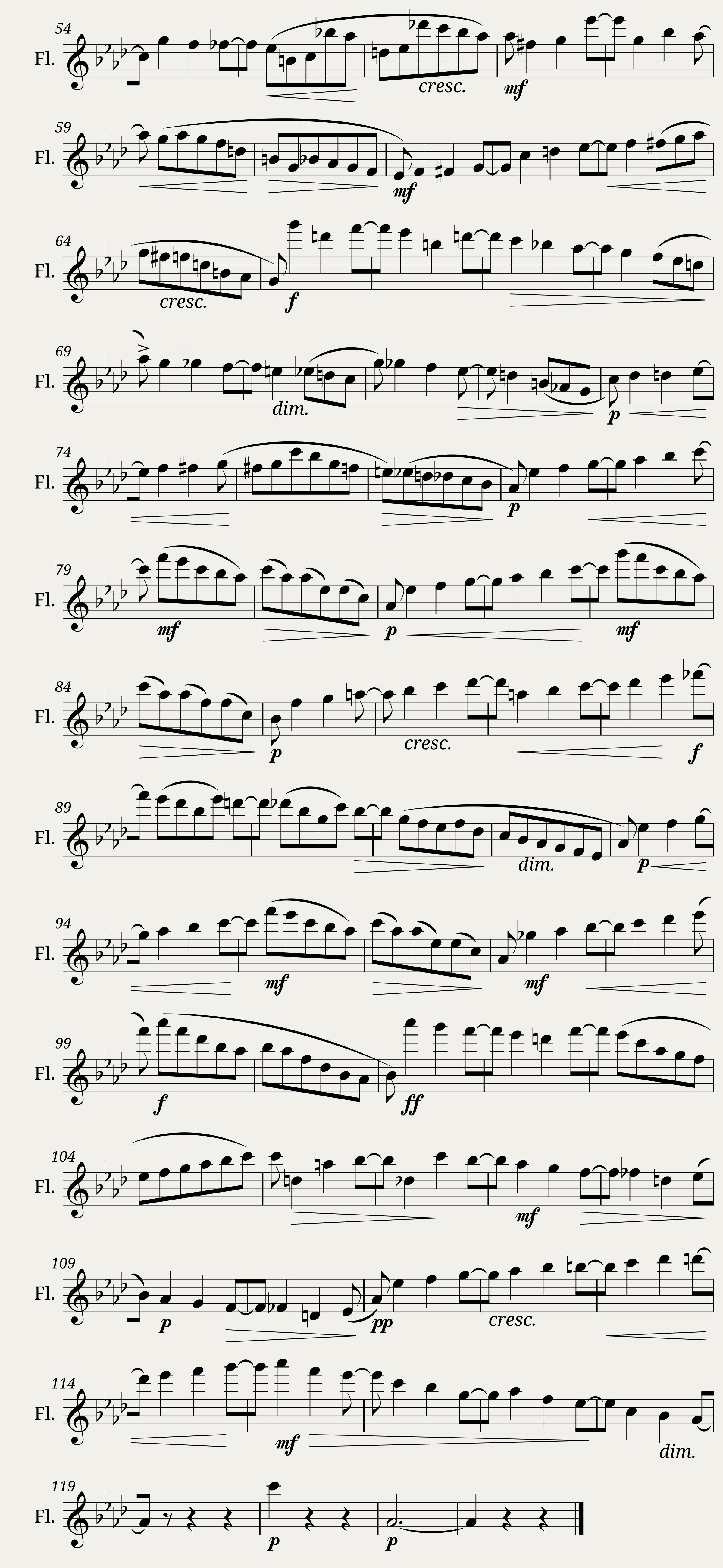 Joachim Andersen Etude op. 21 no 17 — 2/2