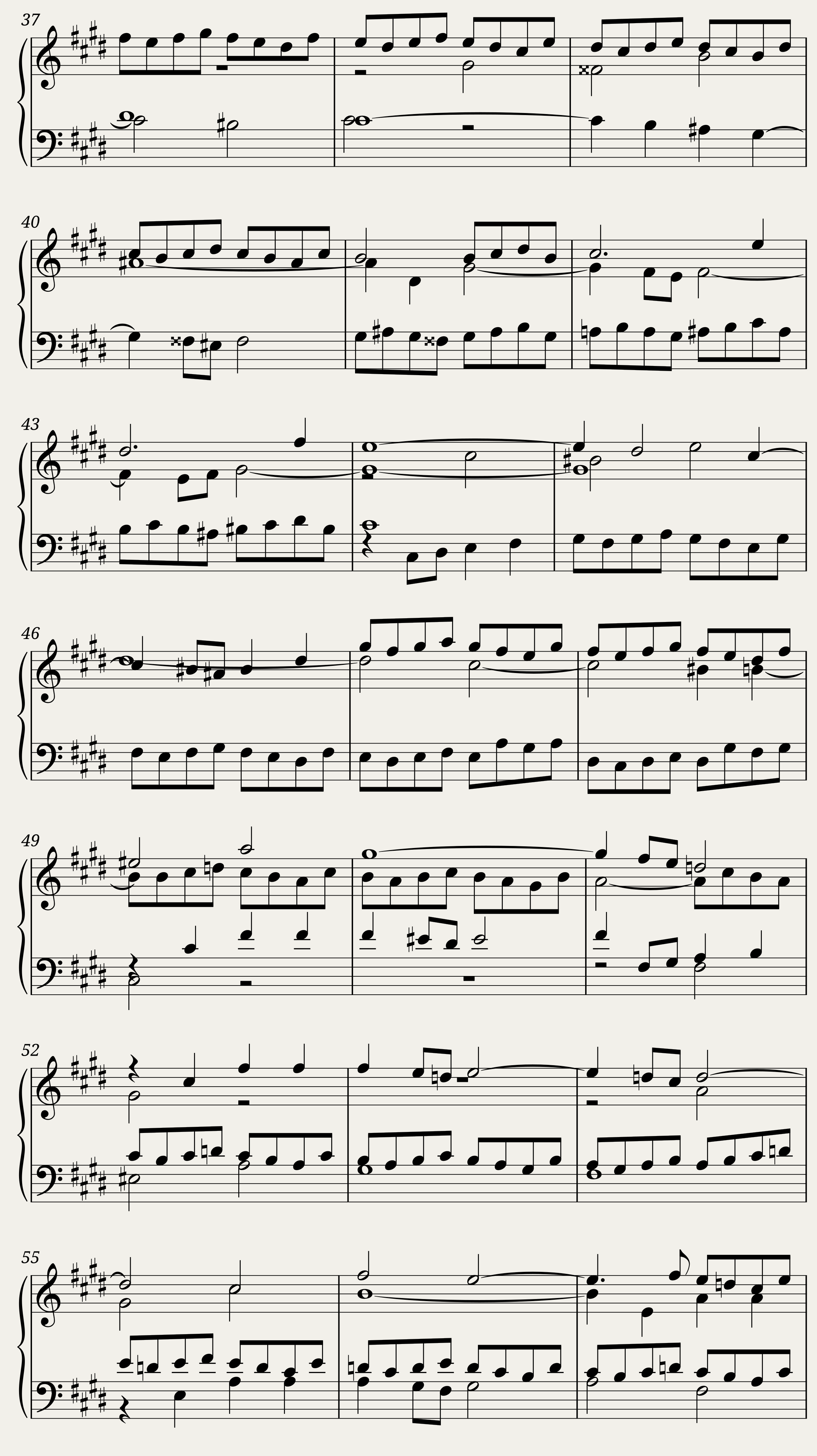 Prelude and Fugue 4 - OpenWTC — 5/7