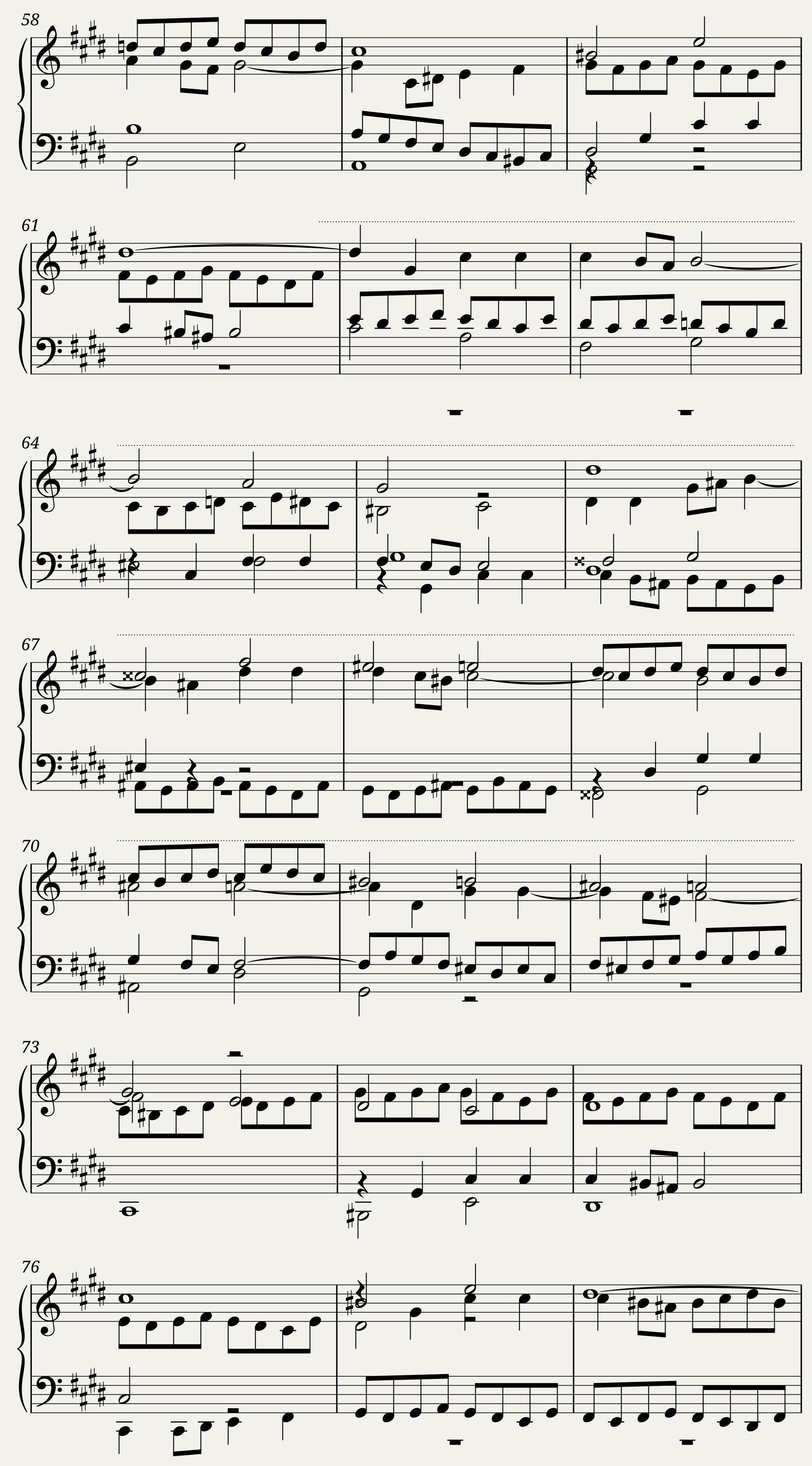 Prelude and Fugue 4 - OpenWTC — 6/7