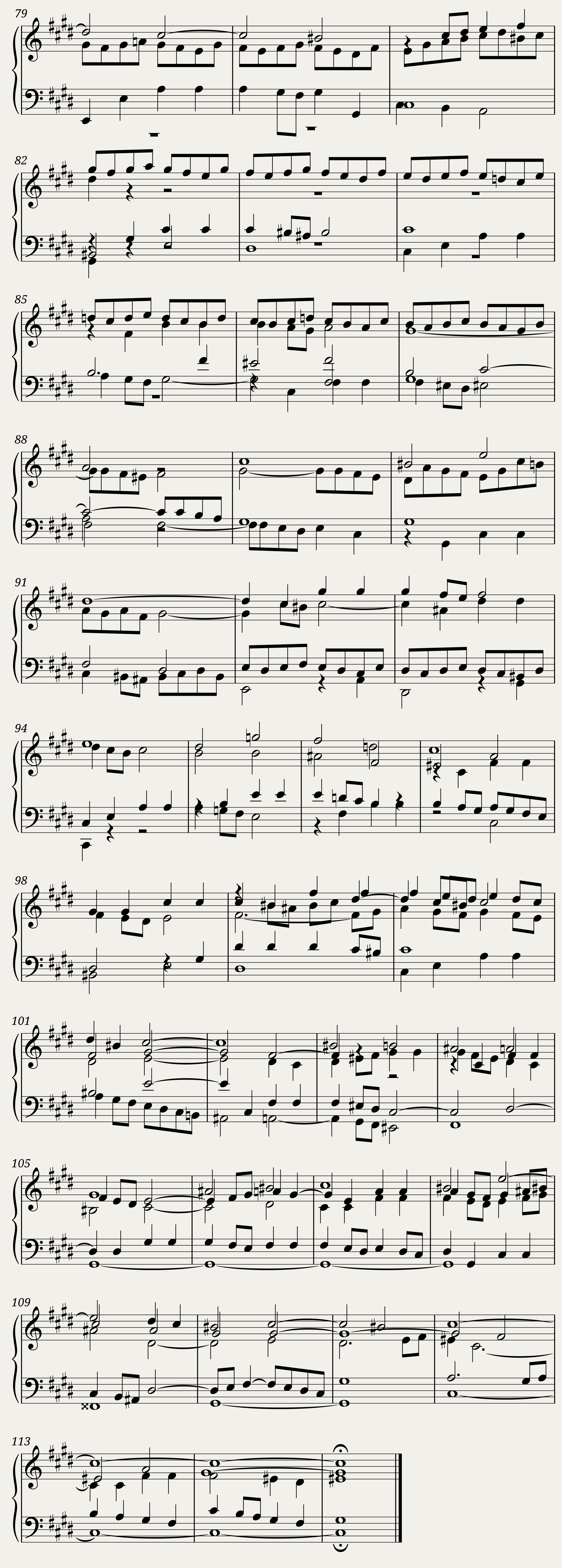 Prelude and Fugue 4 - OpenWTC — 7/7