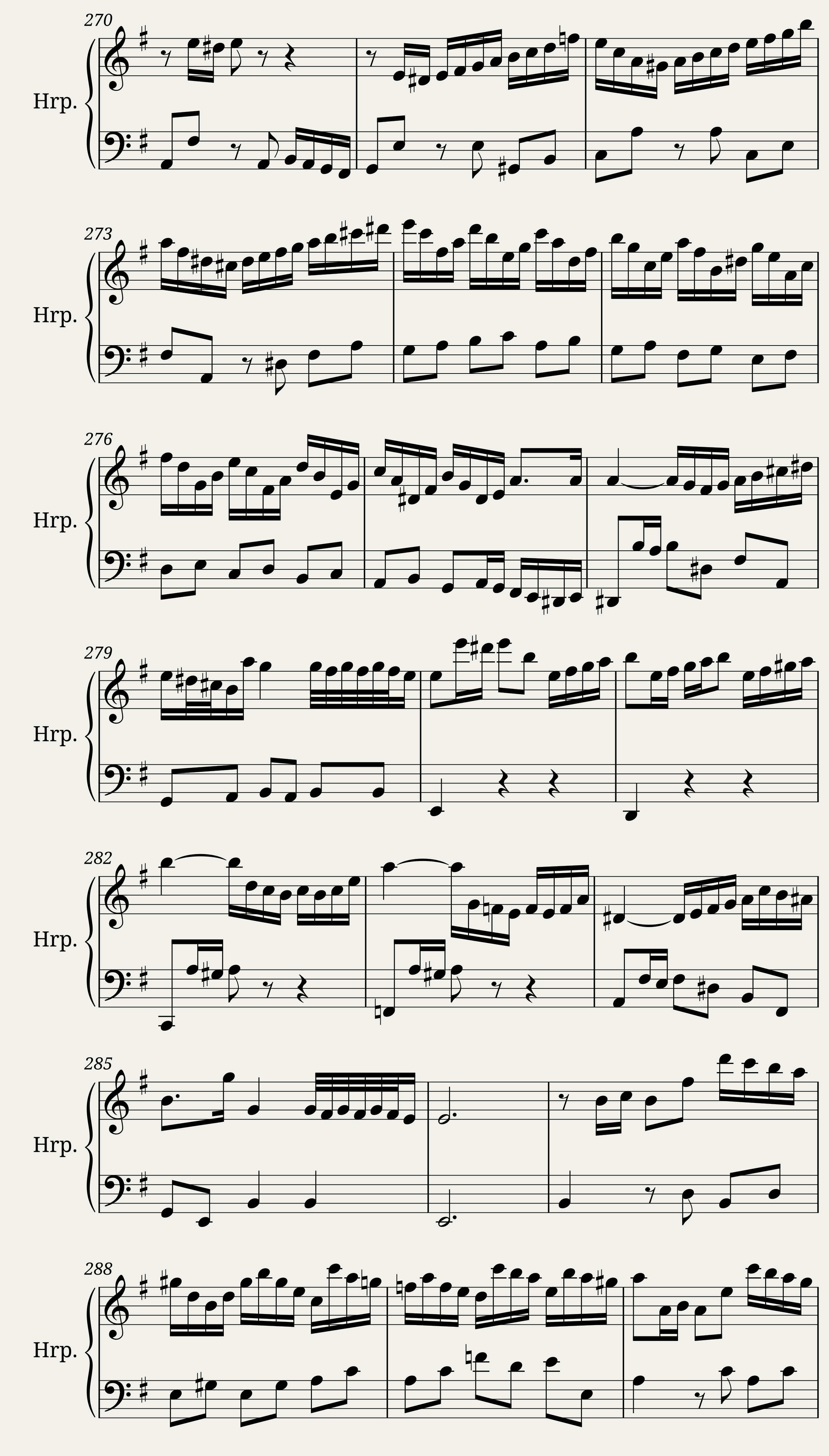 BWV 1034 Flute Sonata in E minor — 16/18