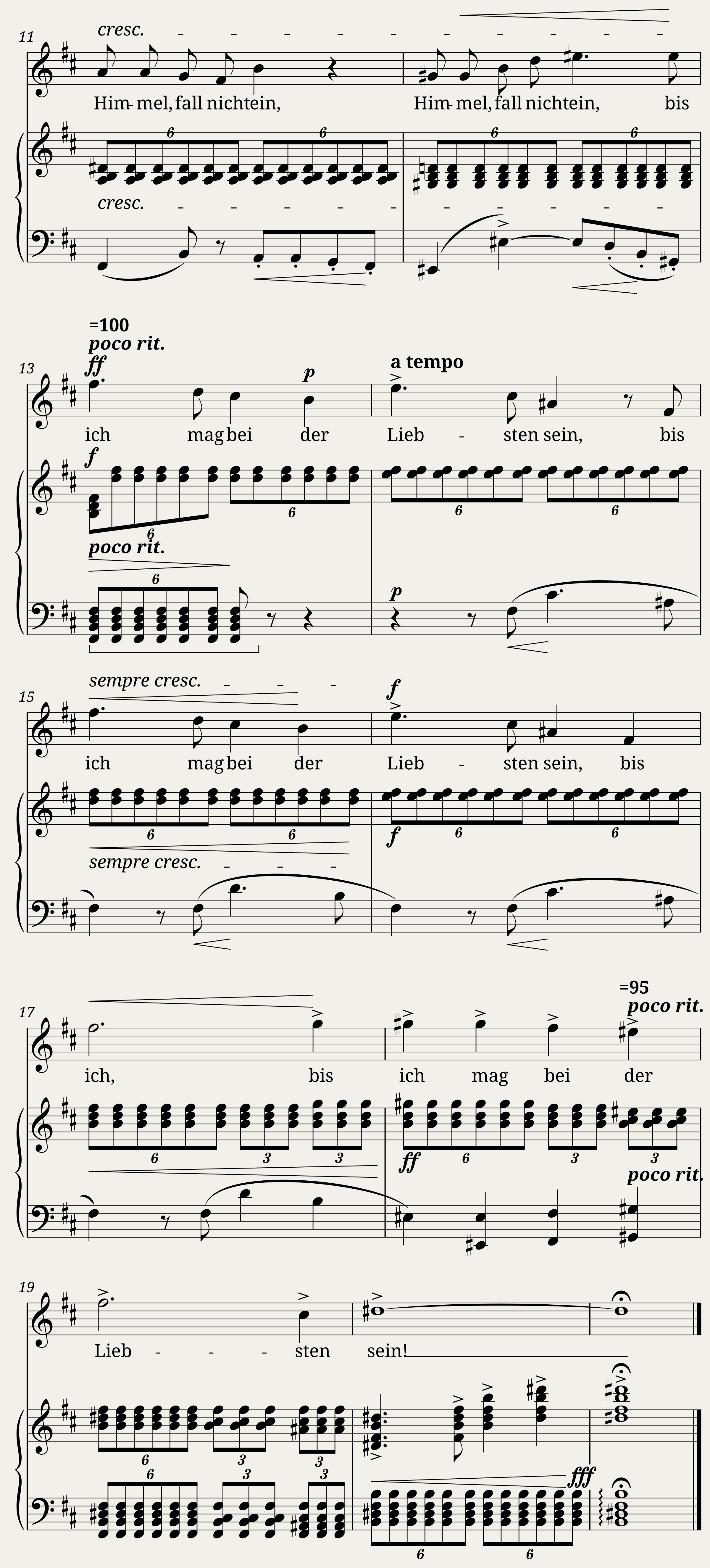 Brahms Johannes 6 Songs Op 7 No 6 Heimkehr — 2/2