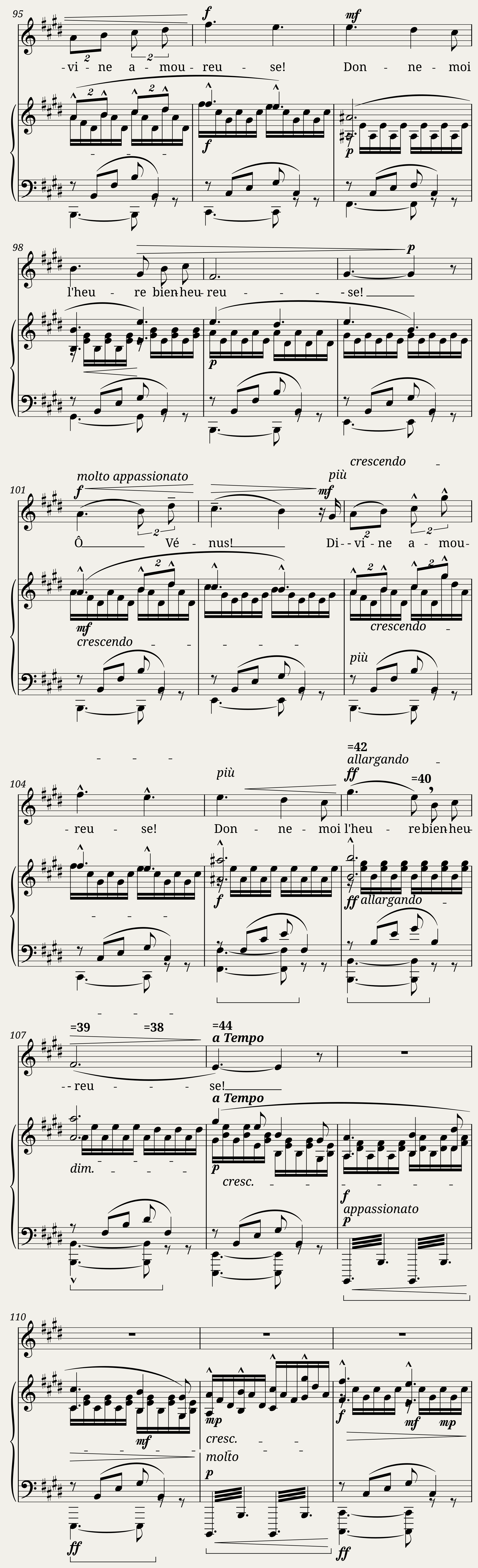 Holmès Augusta - 20 Mélodies No.10 - Hymne à Vénus — 6/7