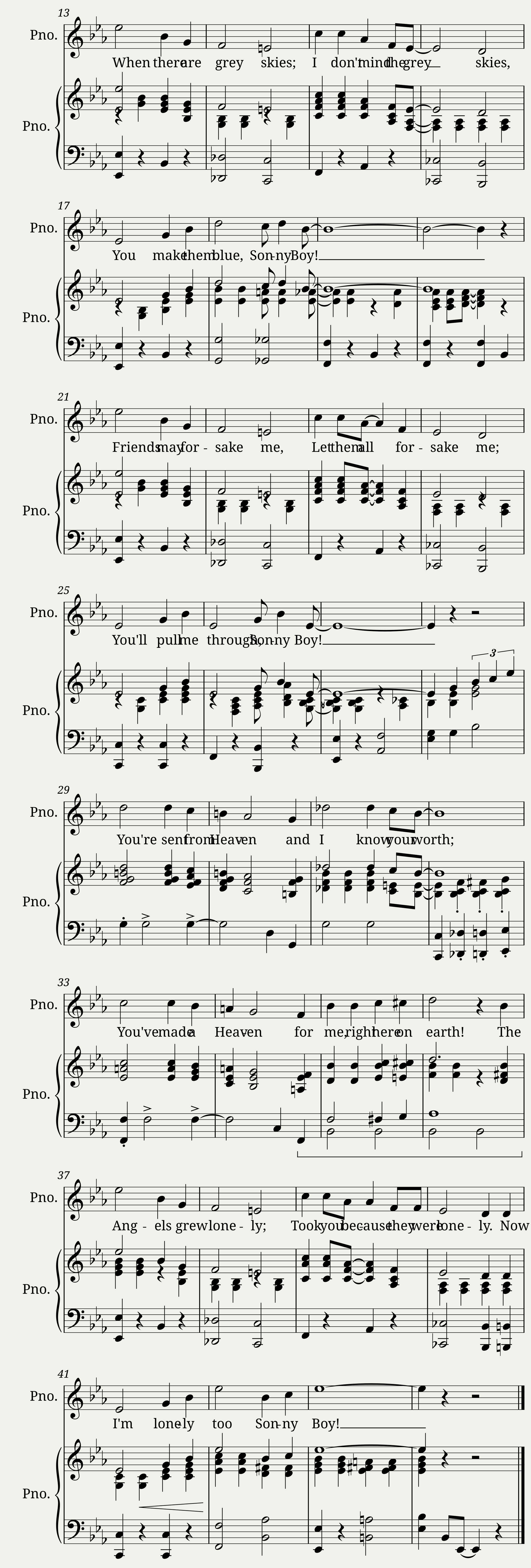 Sonny Boy (Jeeves and Wooster) — 2/2