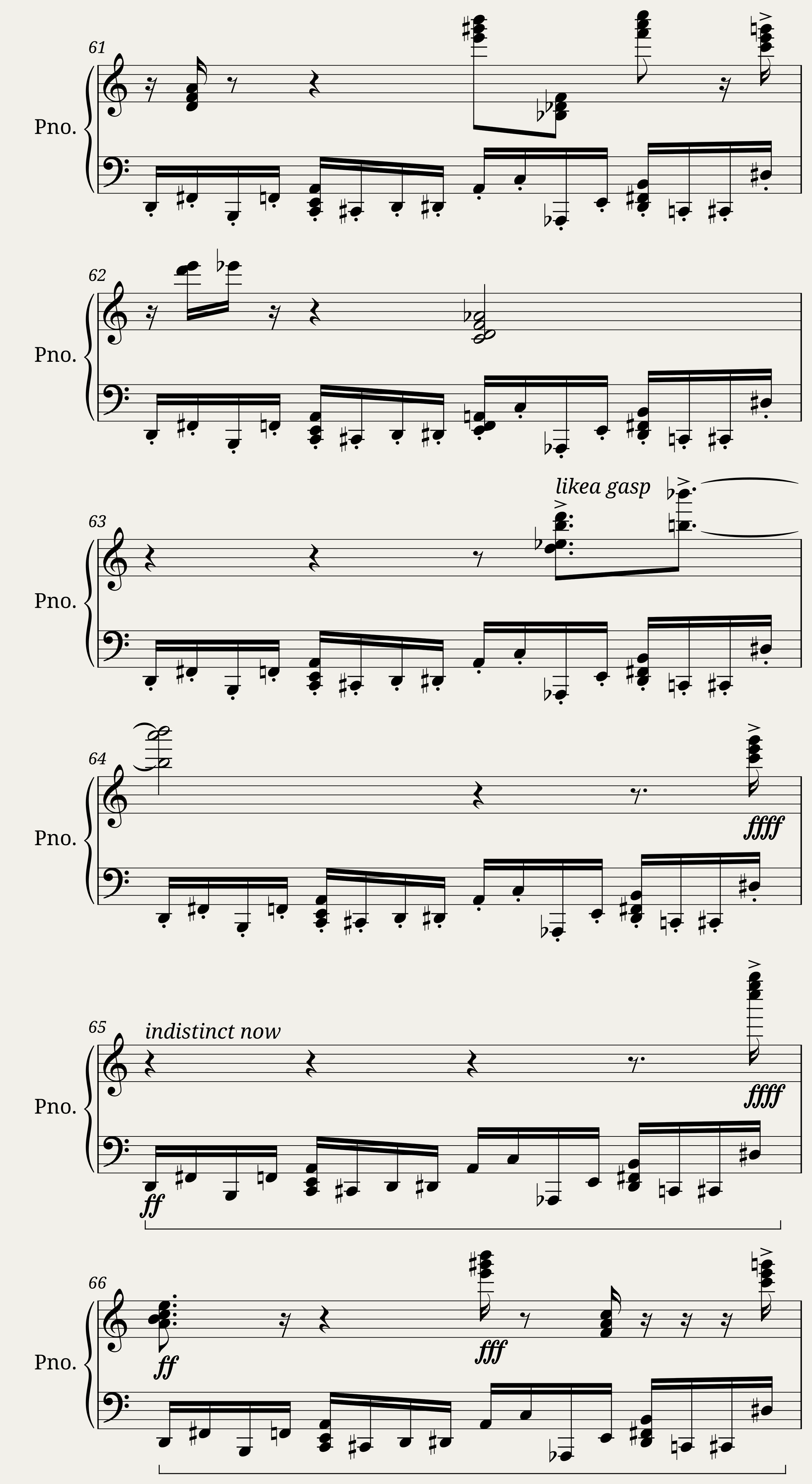 FERAL op. 1 0 9 no.1 from 3 DELINQUENT (Concert Etudes) — 5/10