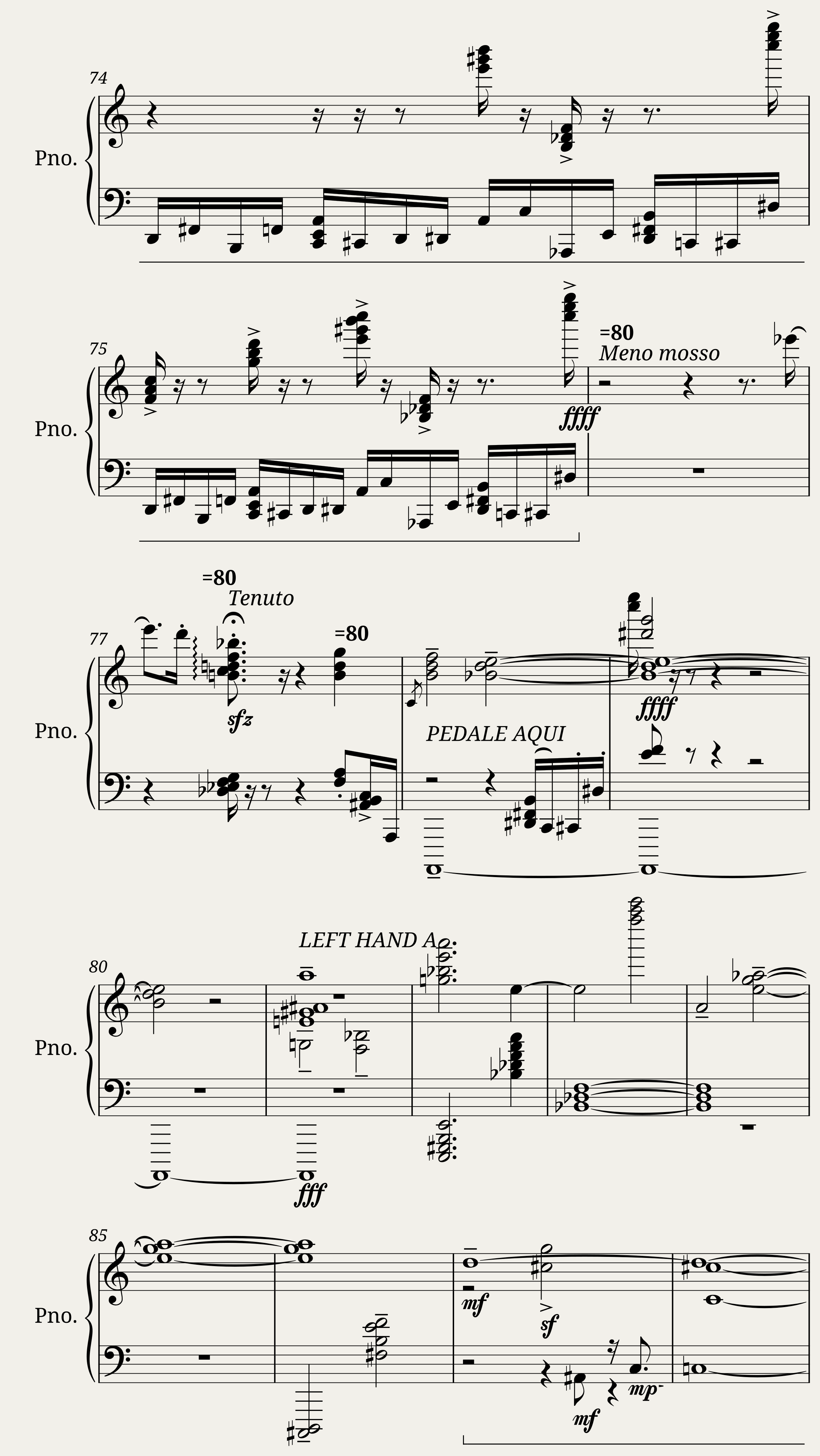 FERAL op. 1 0 9 no.1 from 3 DELINQUENT (Concert Etudes) — 7/10