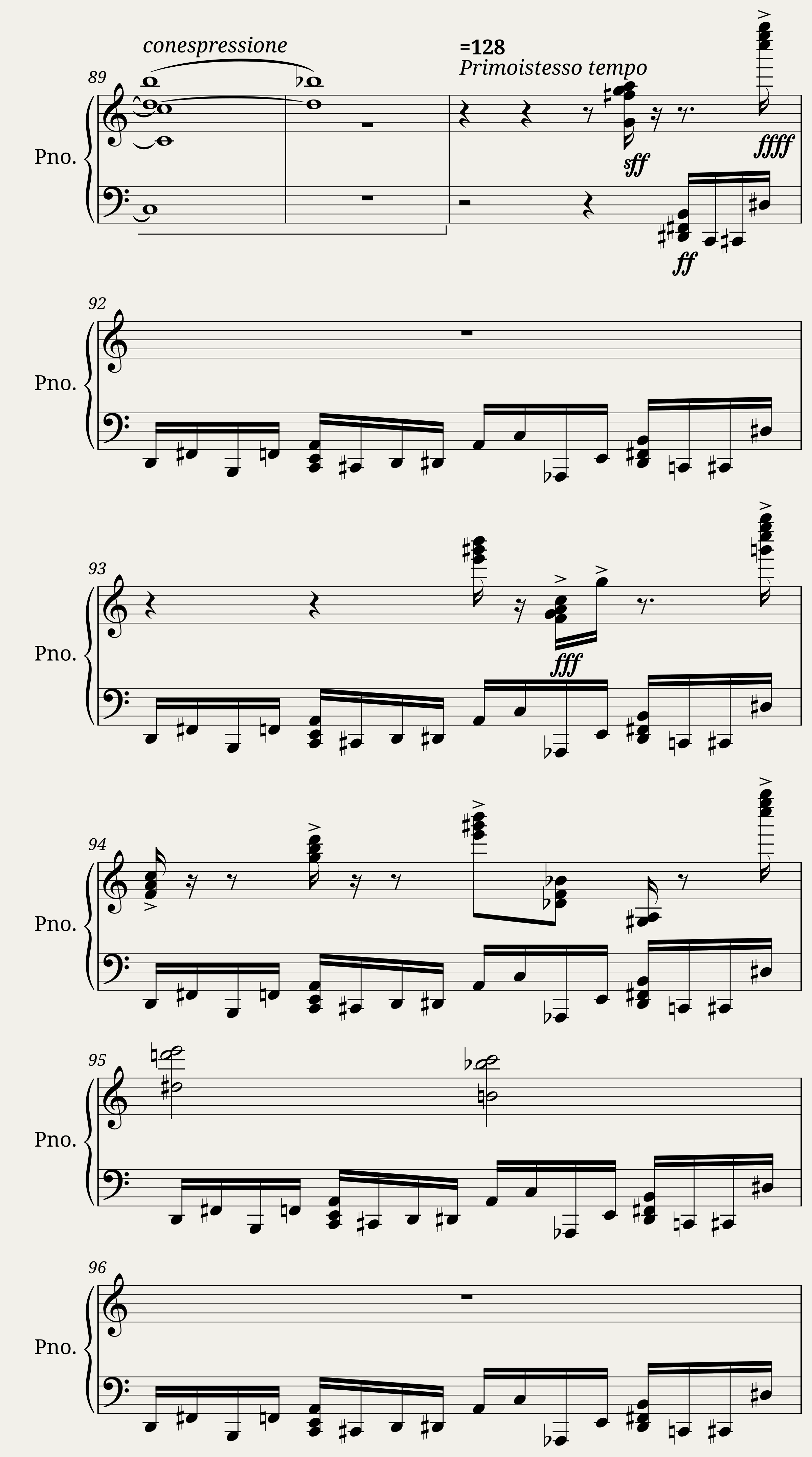 FERAL op. 1 0 9 no.1 from 3 DELINQUENT (Concert Etudes) — 8/10