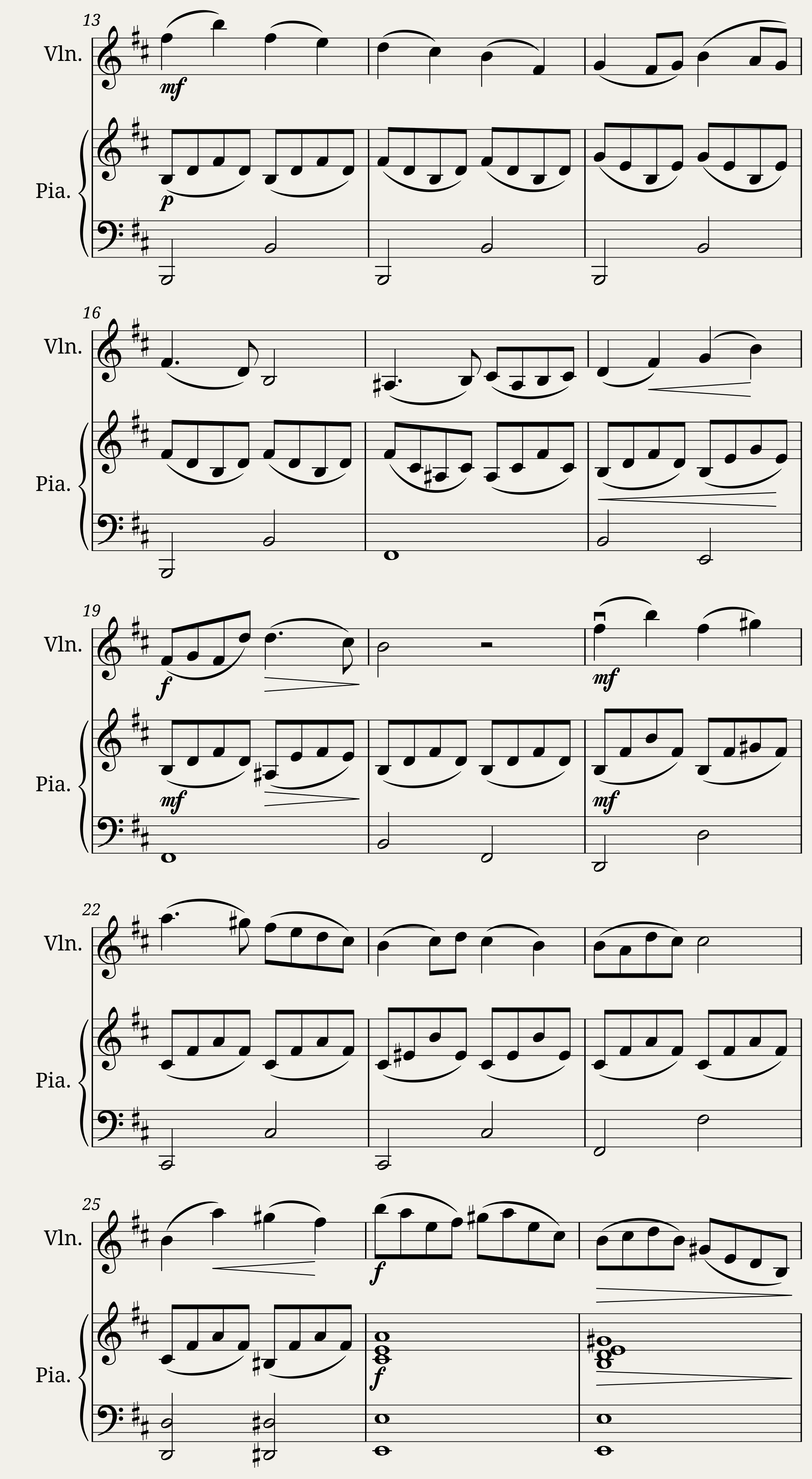 Concerto in B minor. O. Rieding Op.35 — 2/5