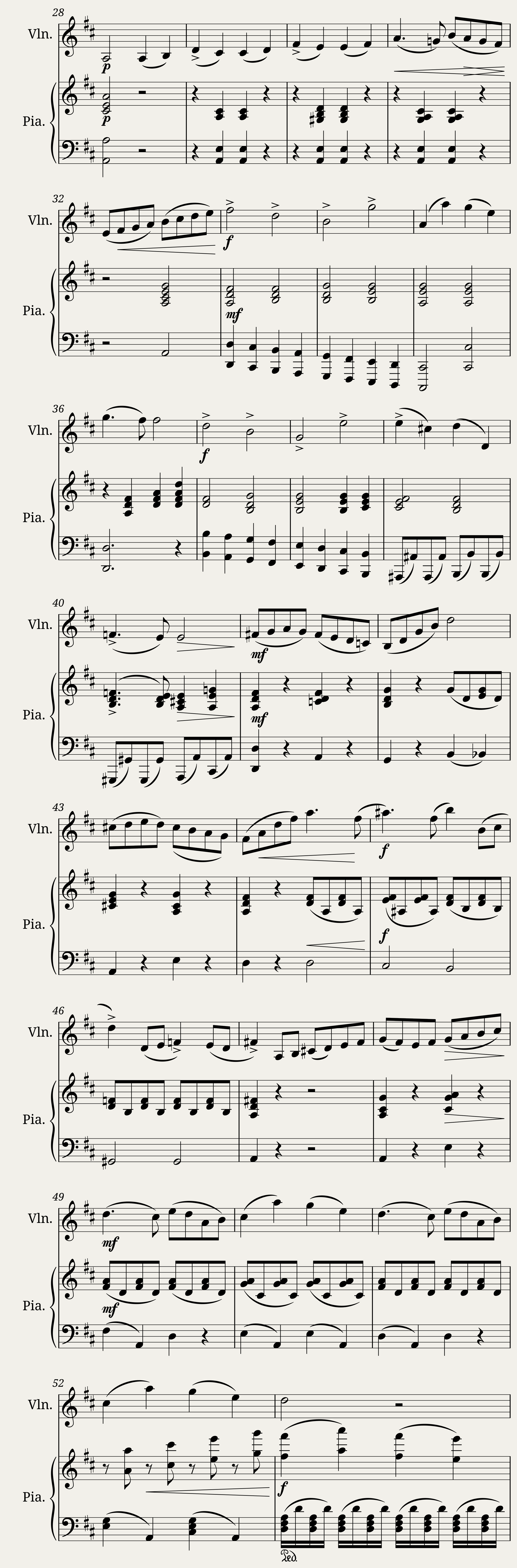 Concerto in B minor. O. Rieding Op.35 — 3/5