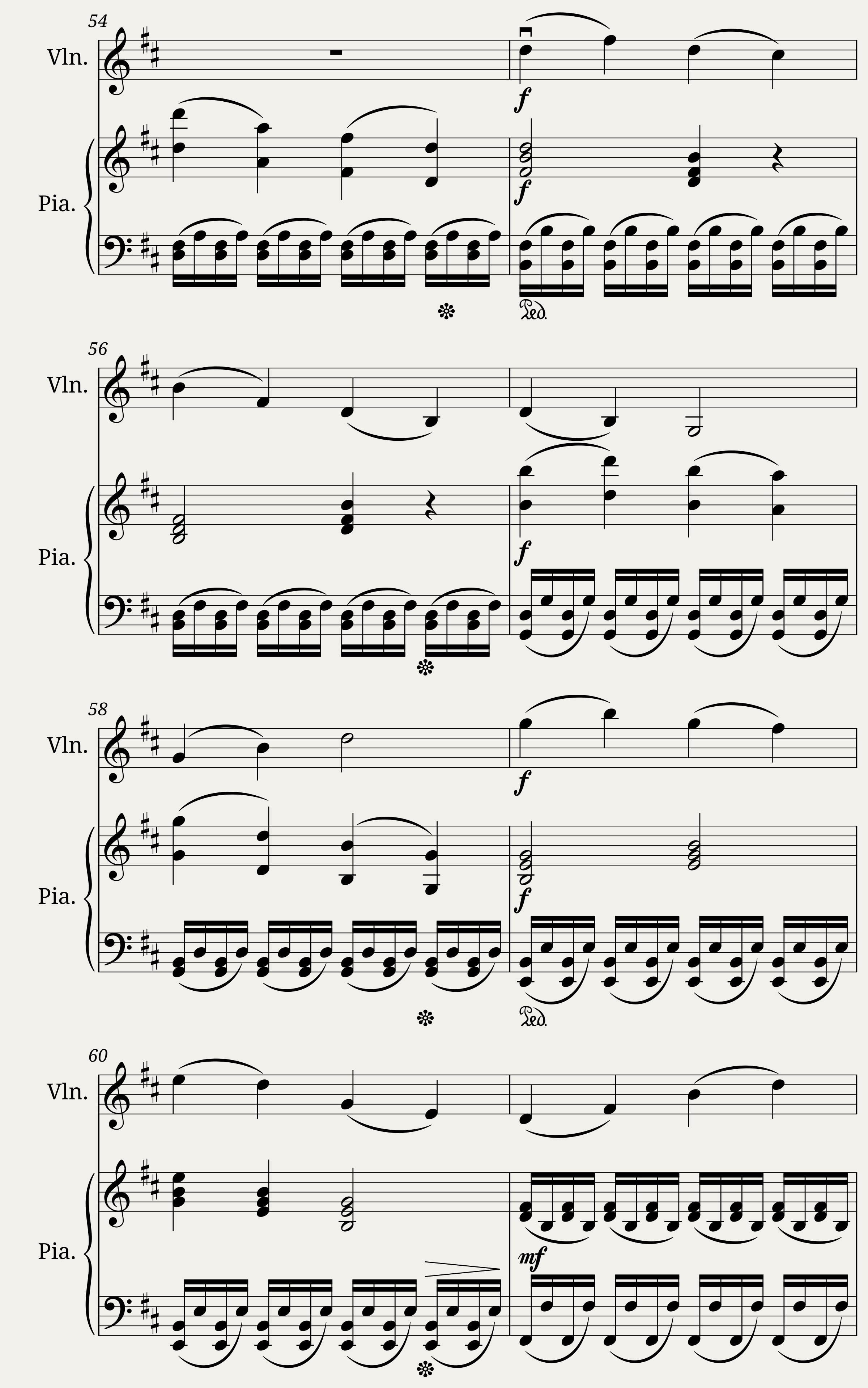 Concerto in B minor. O. Rieding Op.35 — 4/5