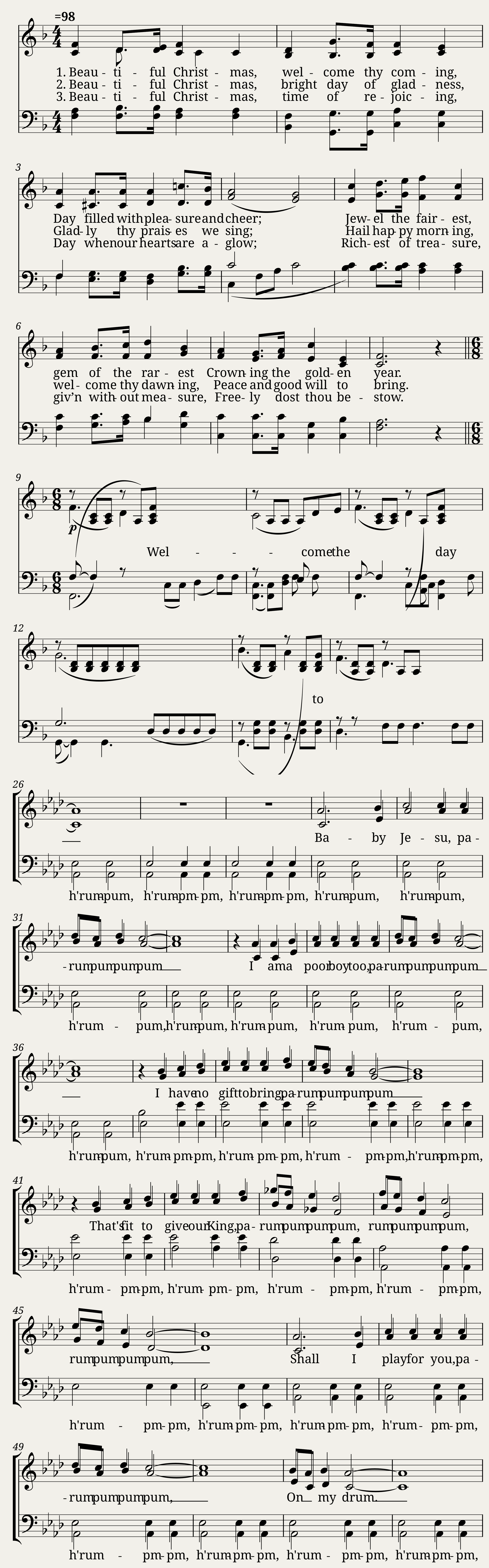 Beautiful christmas (hall) - J. Lincoln Hall