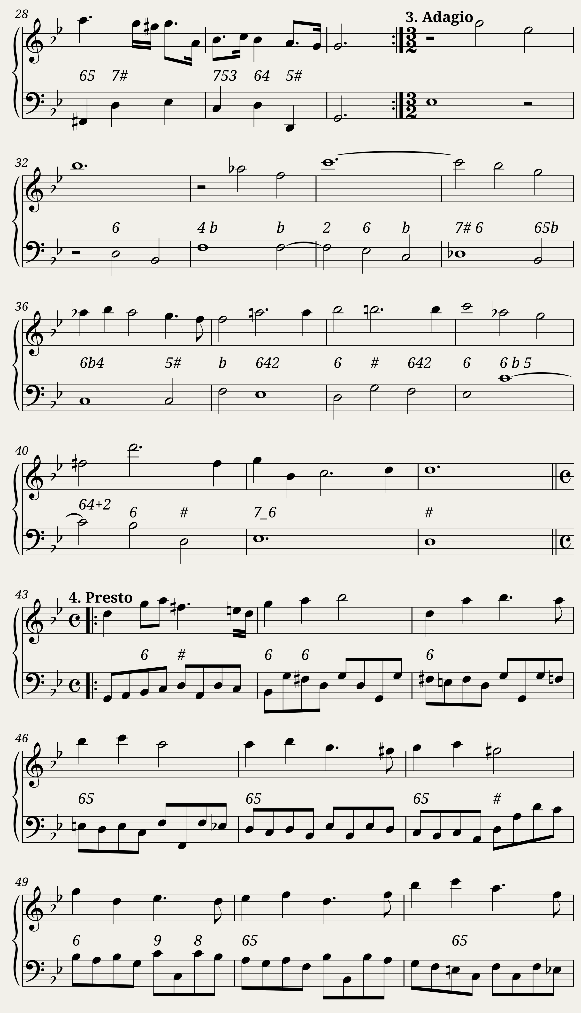 Sonata 2 (HWV 360) — 4/5