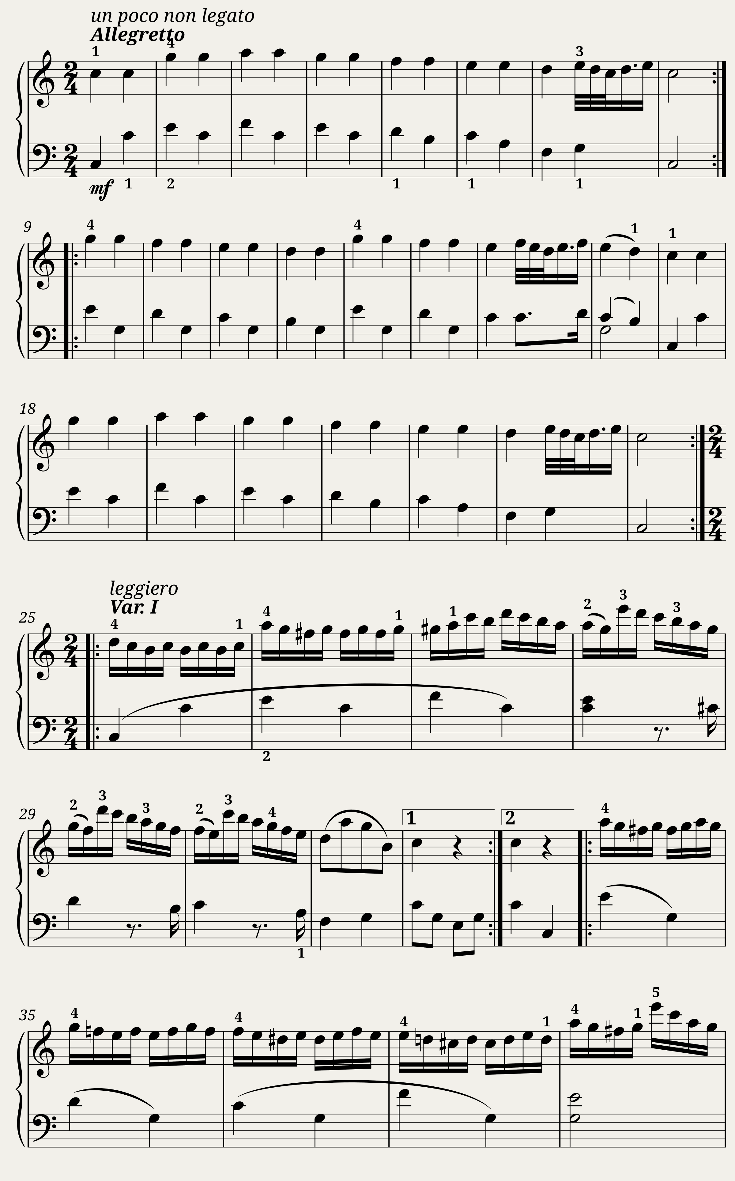 Wolfgang Amadeus Mozart - Morgen kommt der Weihnachtsmann — 1/6