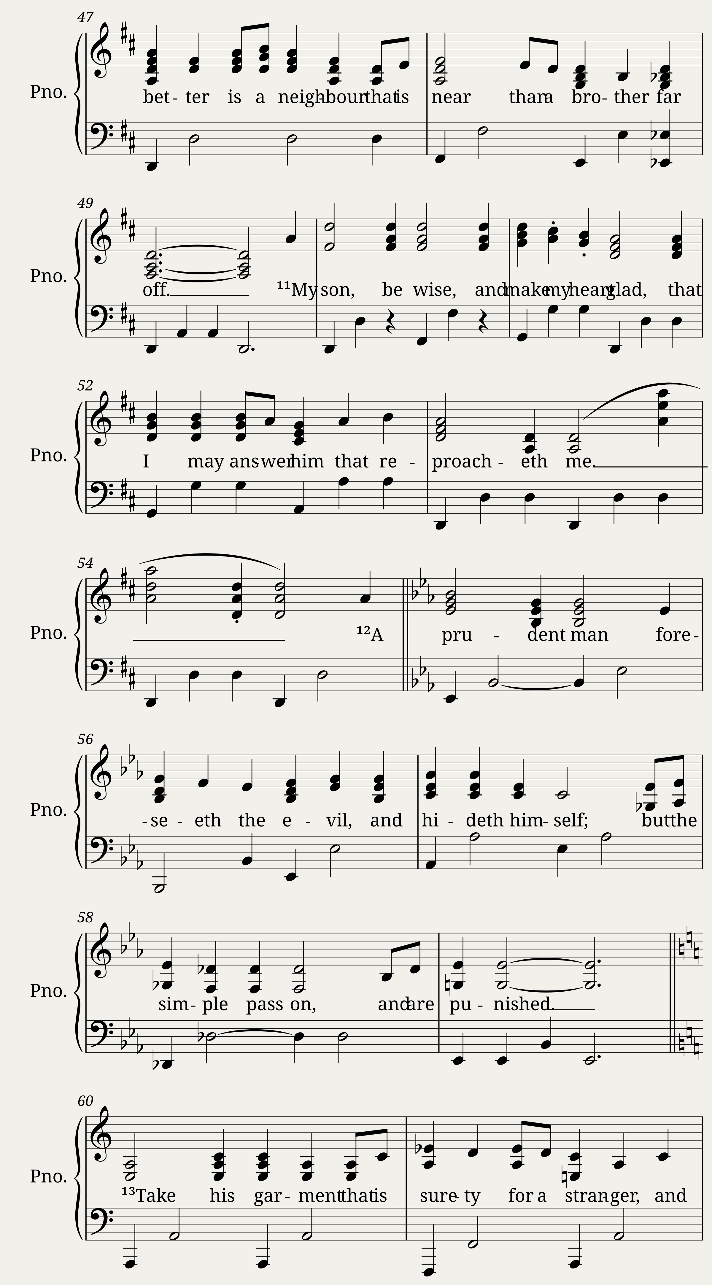 Proverbs 27:1-27 Song - Sing the KJV — 4/10