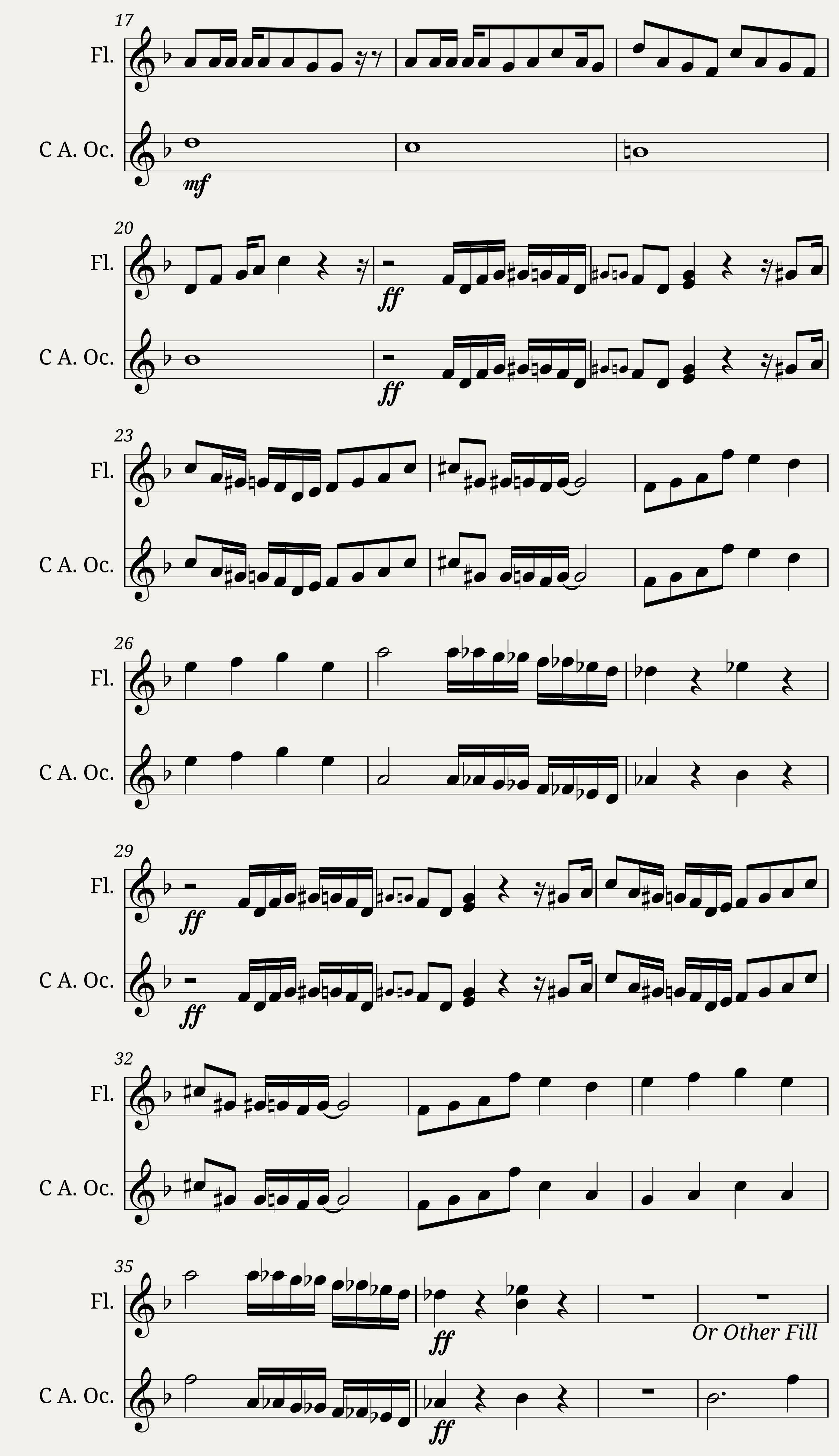 Megalovania duet for 2 flutes — 2/3