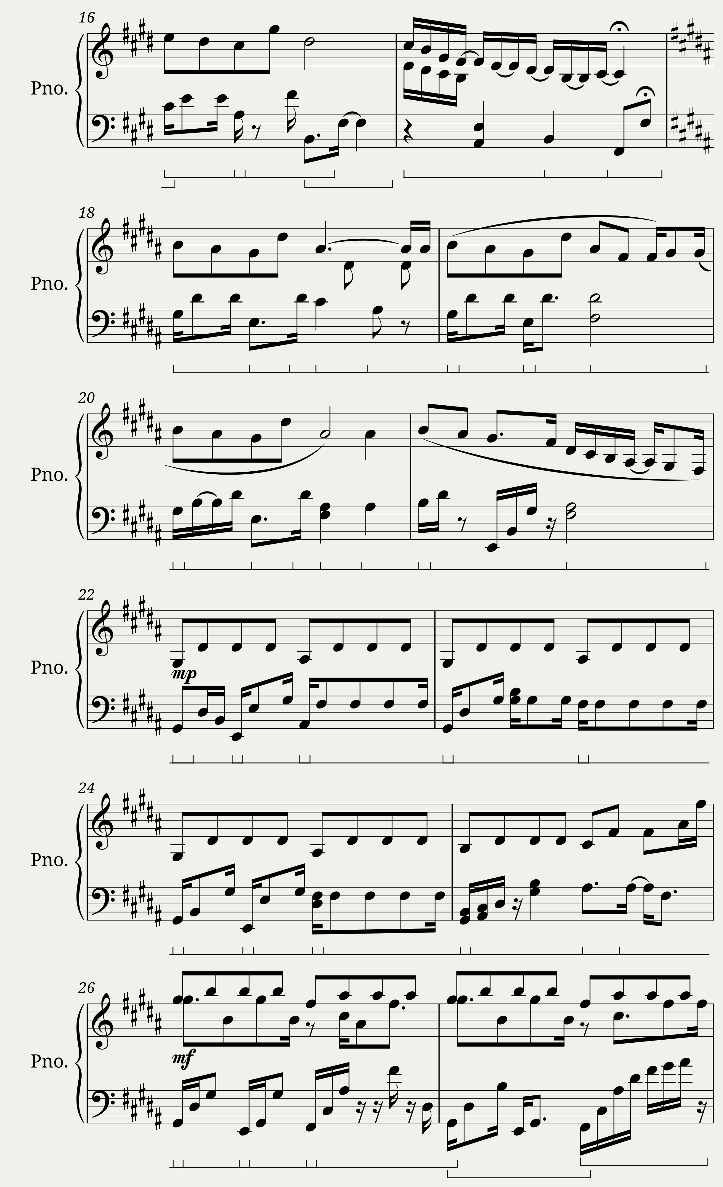 Transcribed solo- Unknown Title by Unknown Author (please help me figure out who composed it and where it came from) — 2/2