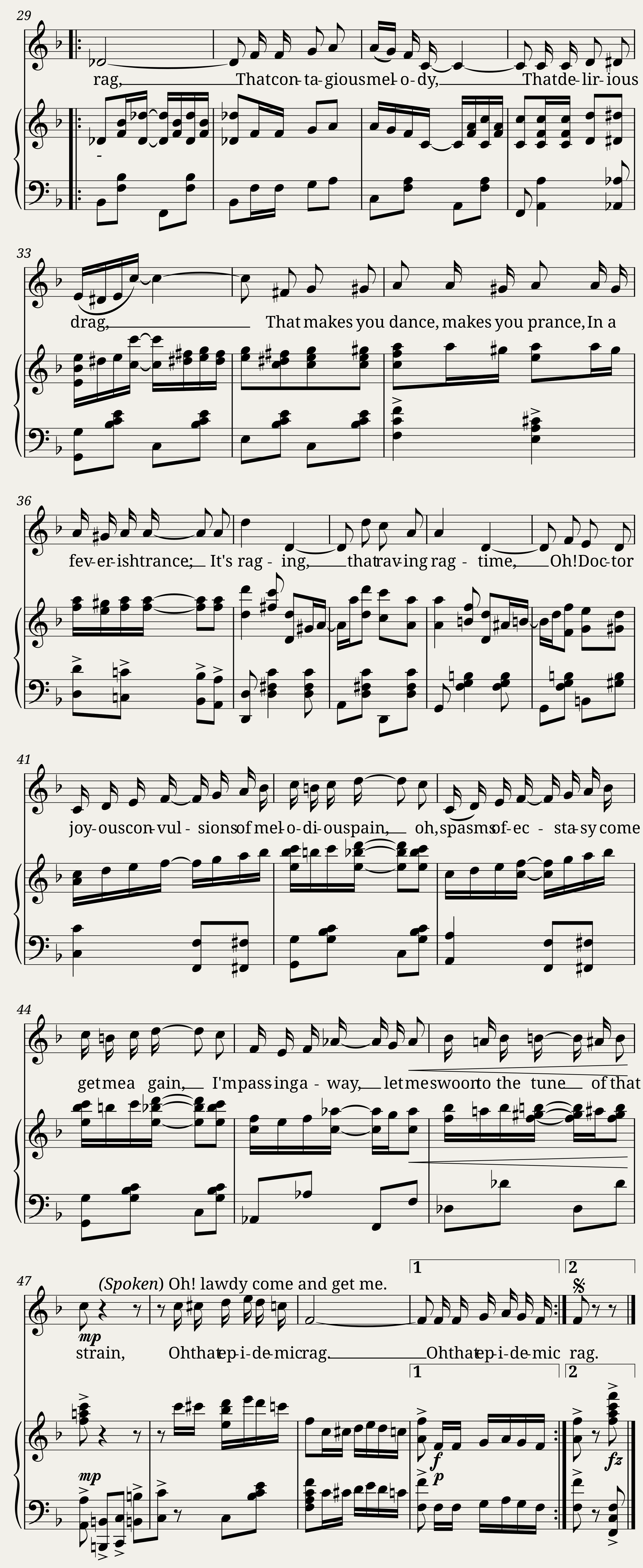 That Epidemic Rag (1911) — 2/2
