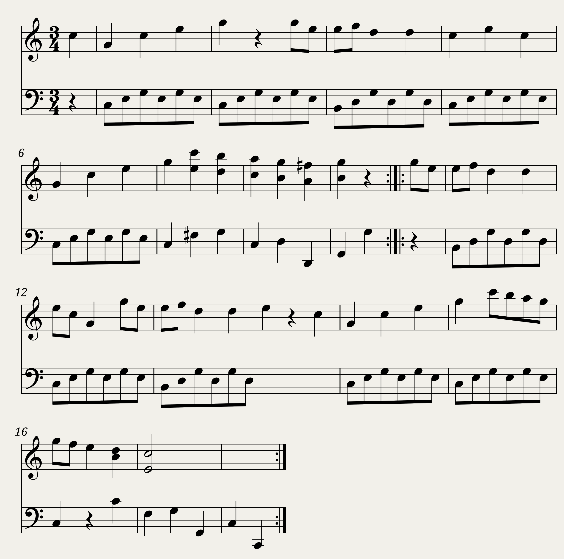 Wolfgang Amadeus Mozart - Minuet