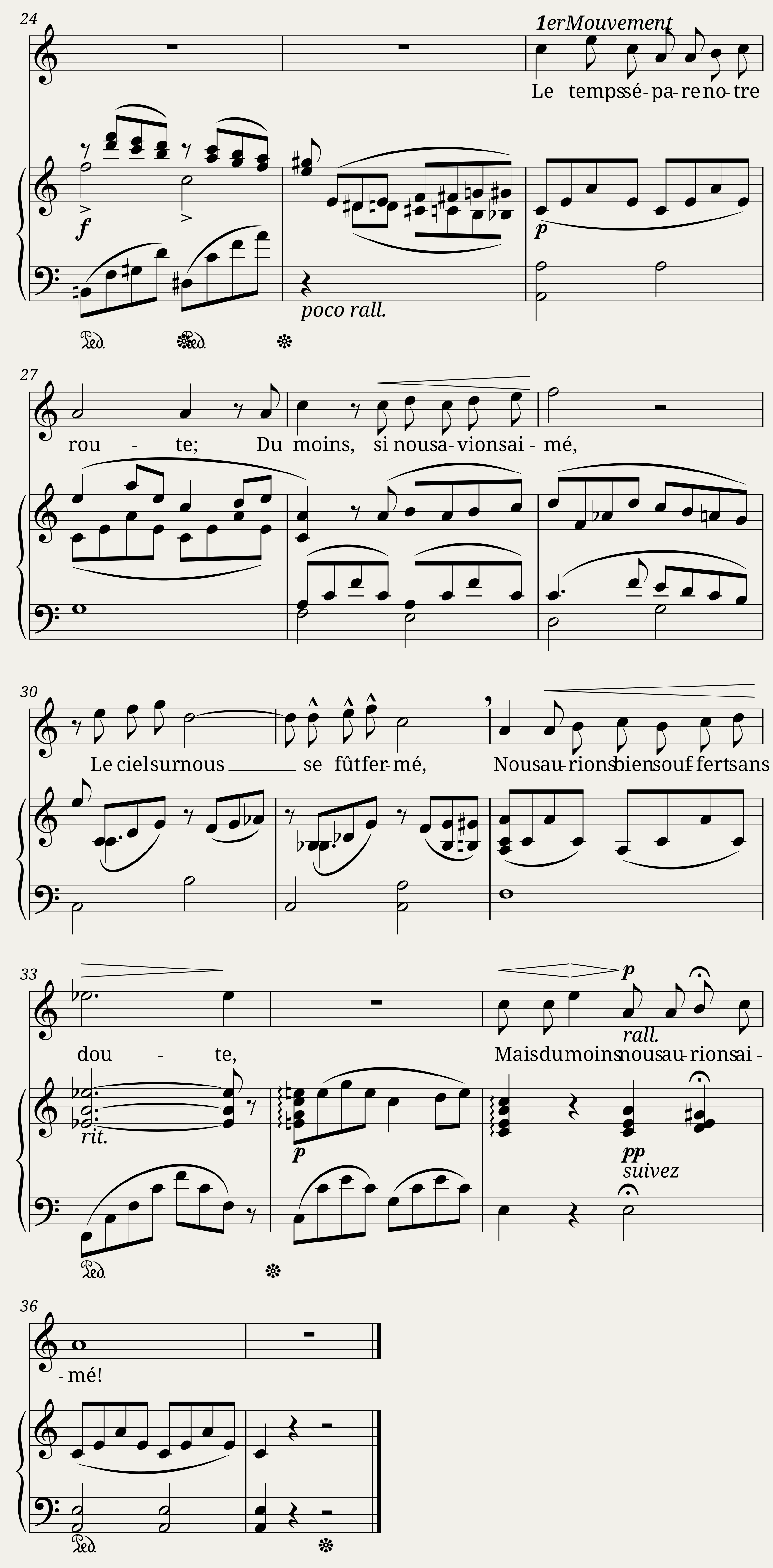 6b Chanson mélancolique — 2/2