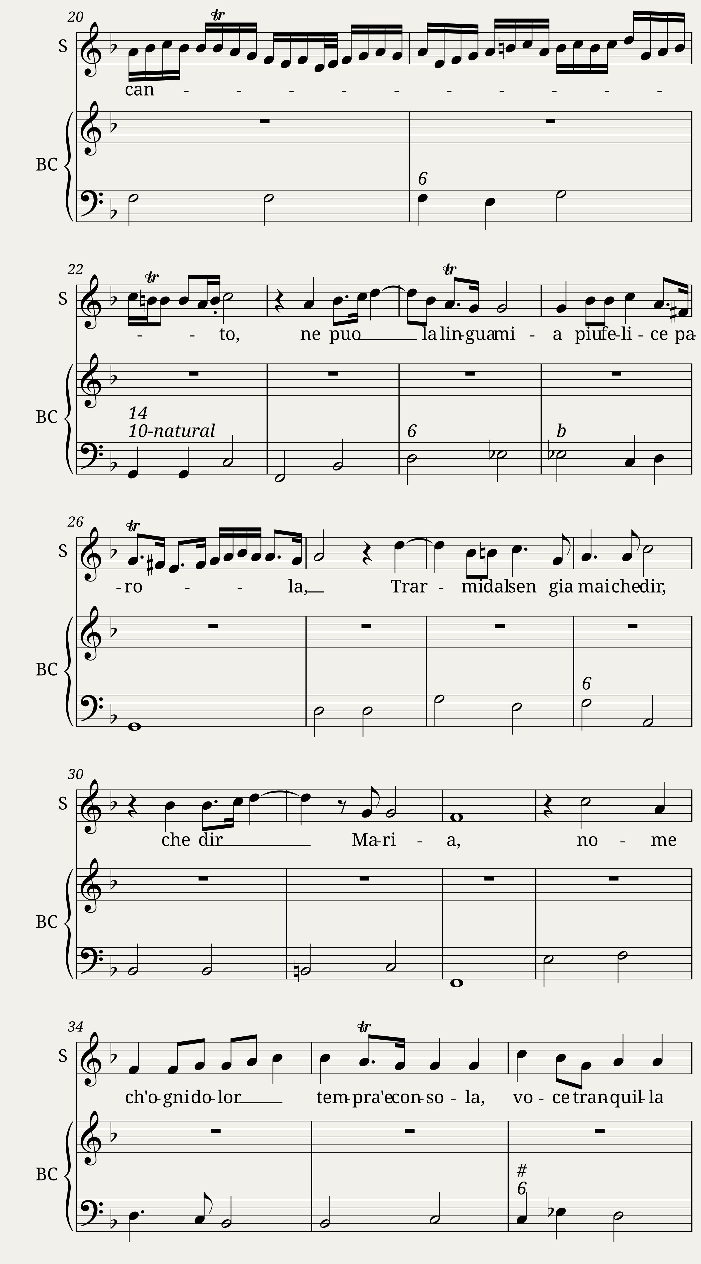 Maria dolce Maria - Francesca Caccini — 2/3