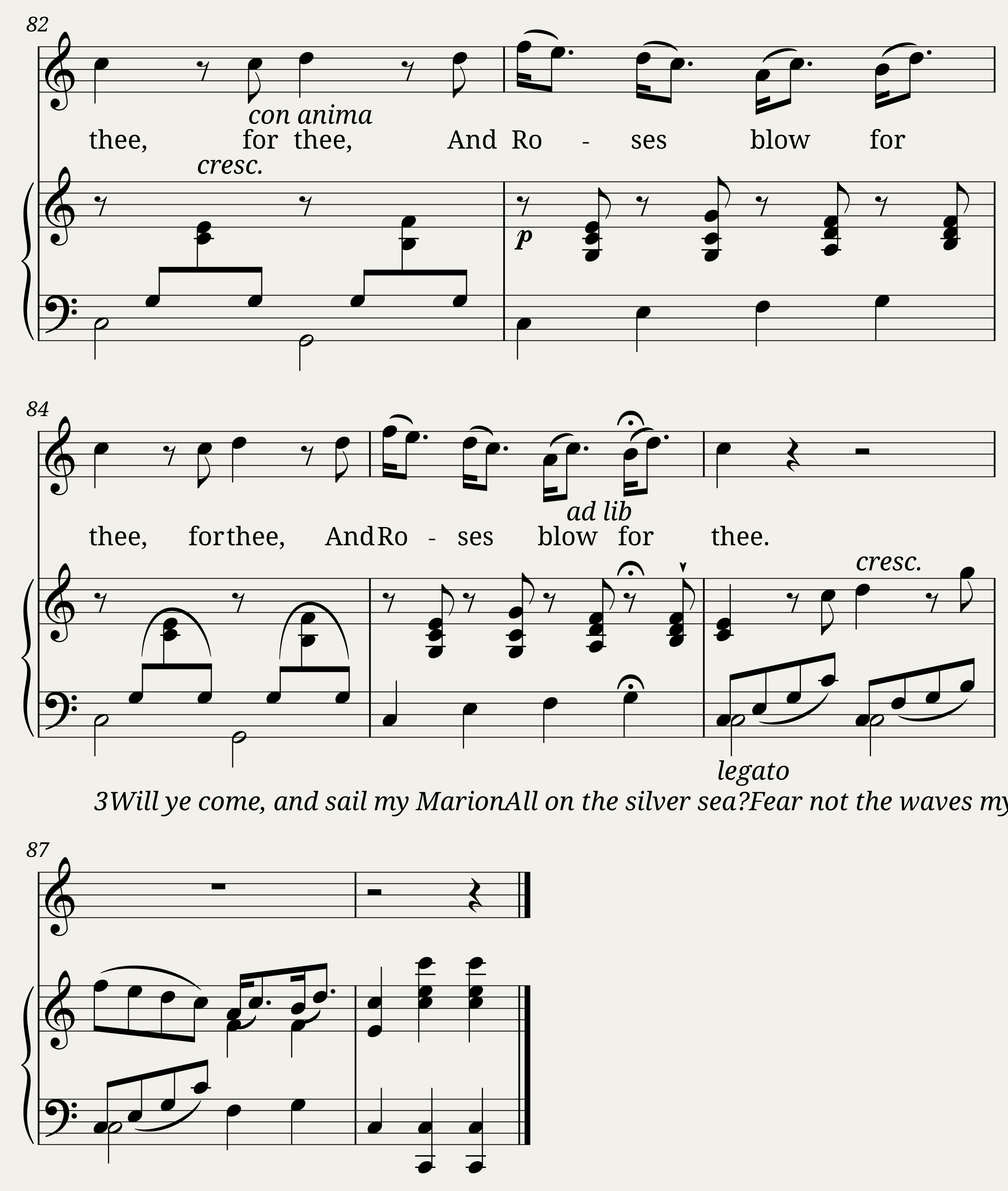 Marion, or Will ye gang to the burn side — 4/4