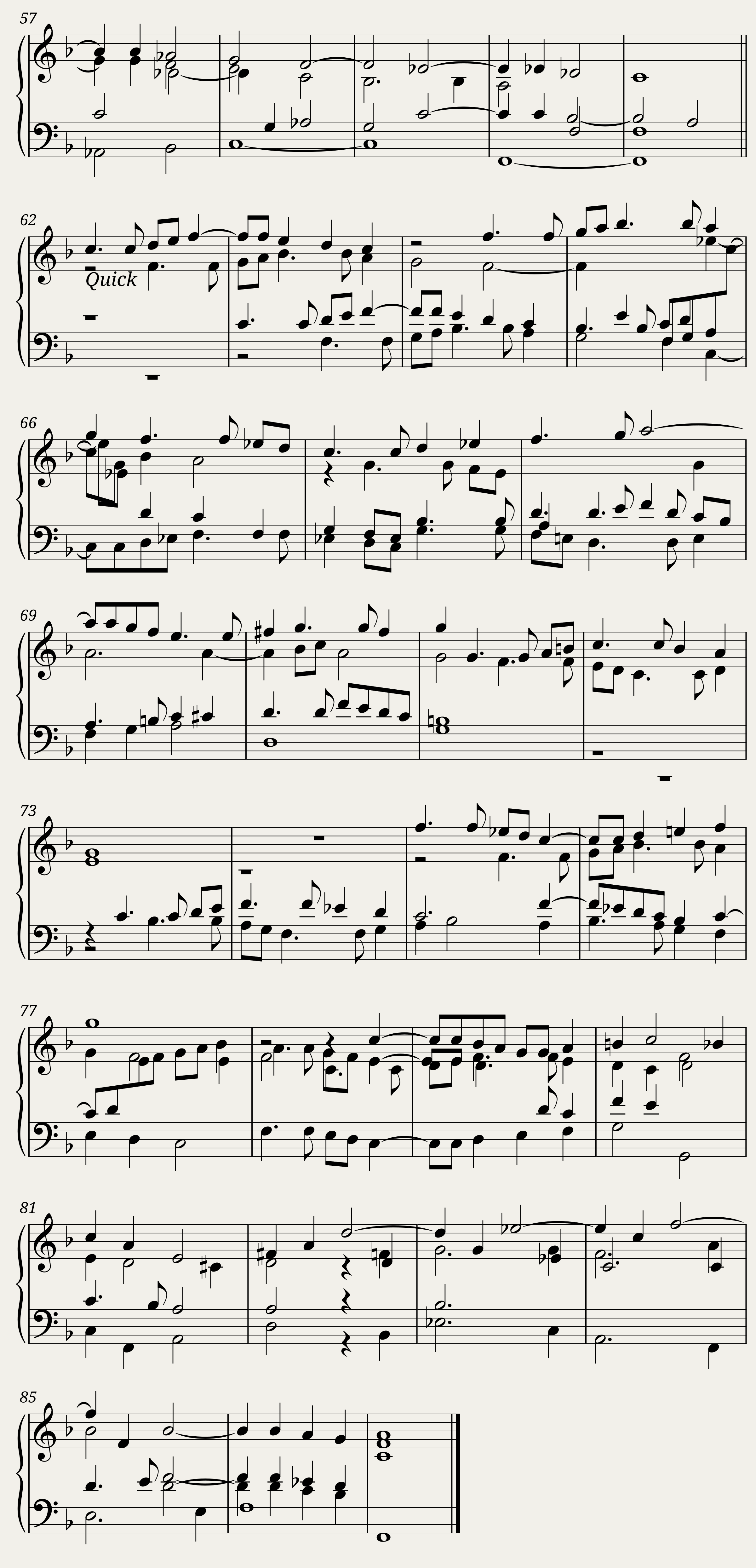 Fantasia 8 for the viols (arranged for piano)- H. Purcell — 3/3