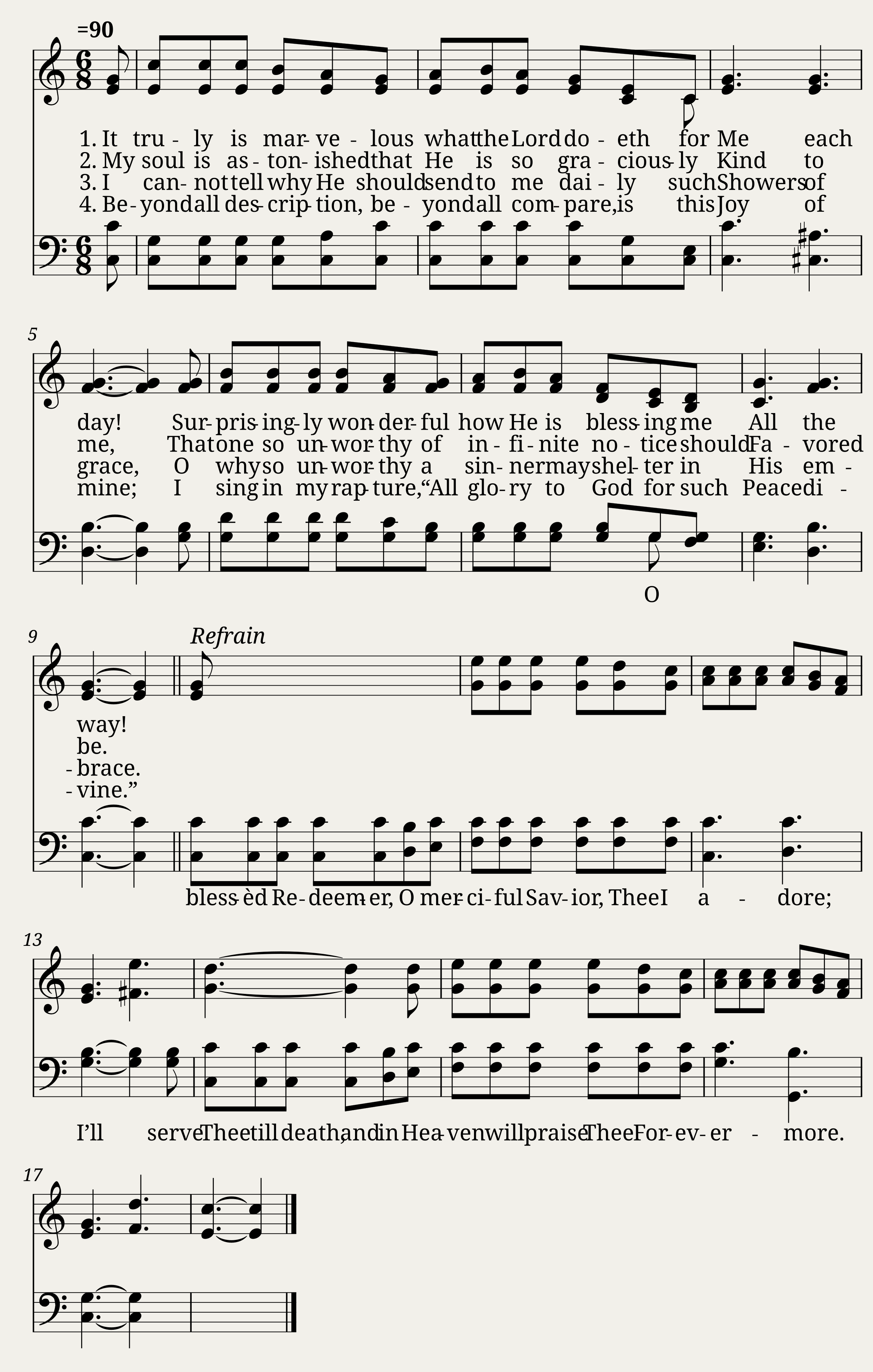 It truly is marvelous - William E. Marks