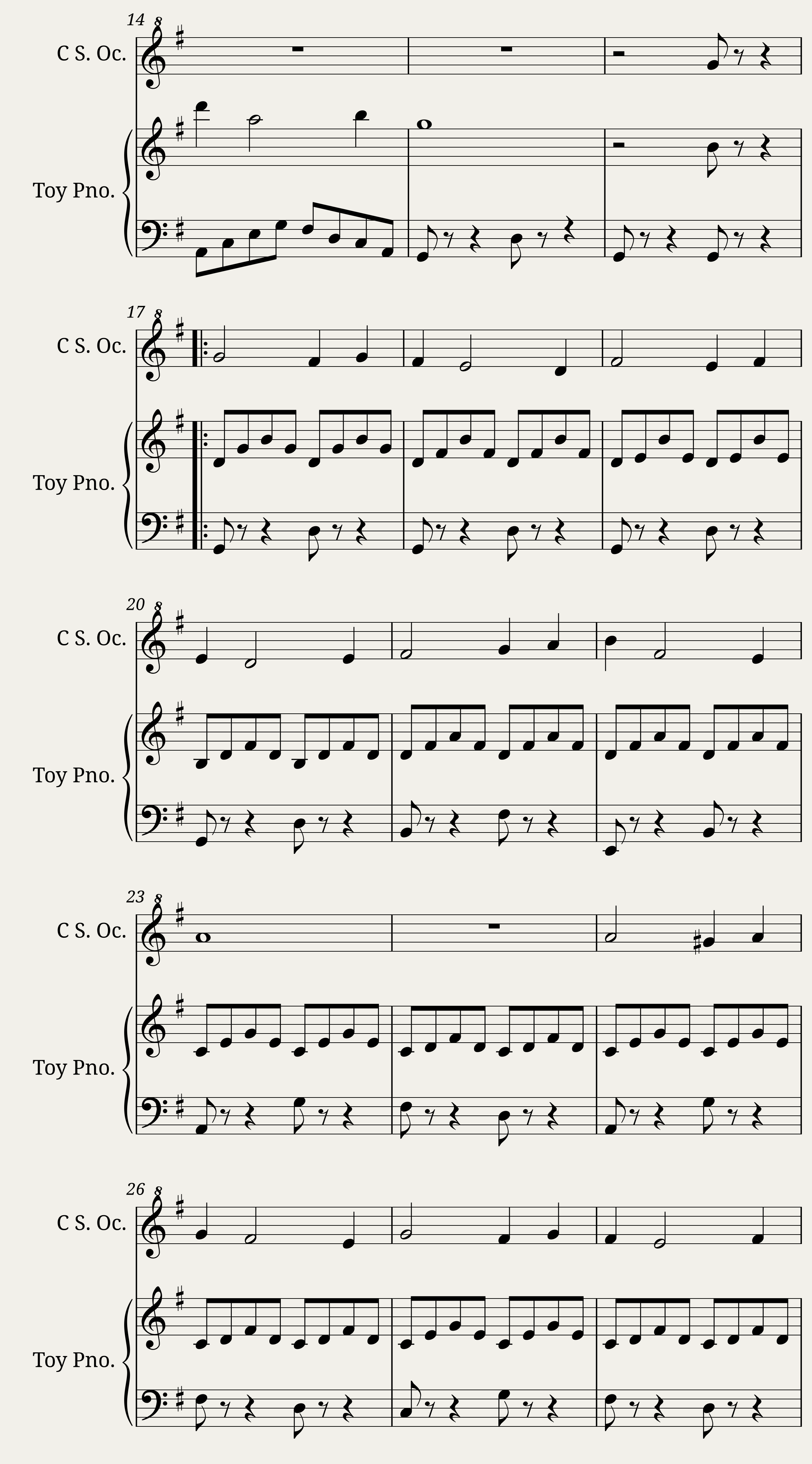 Dream for Solo Ocarina — 2/3