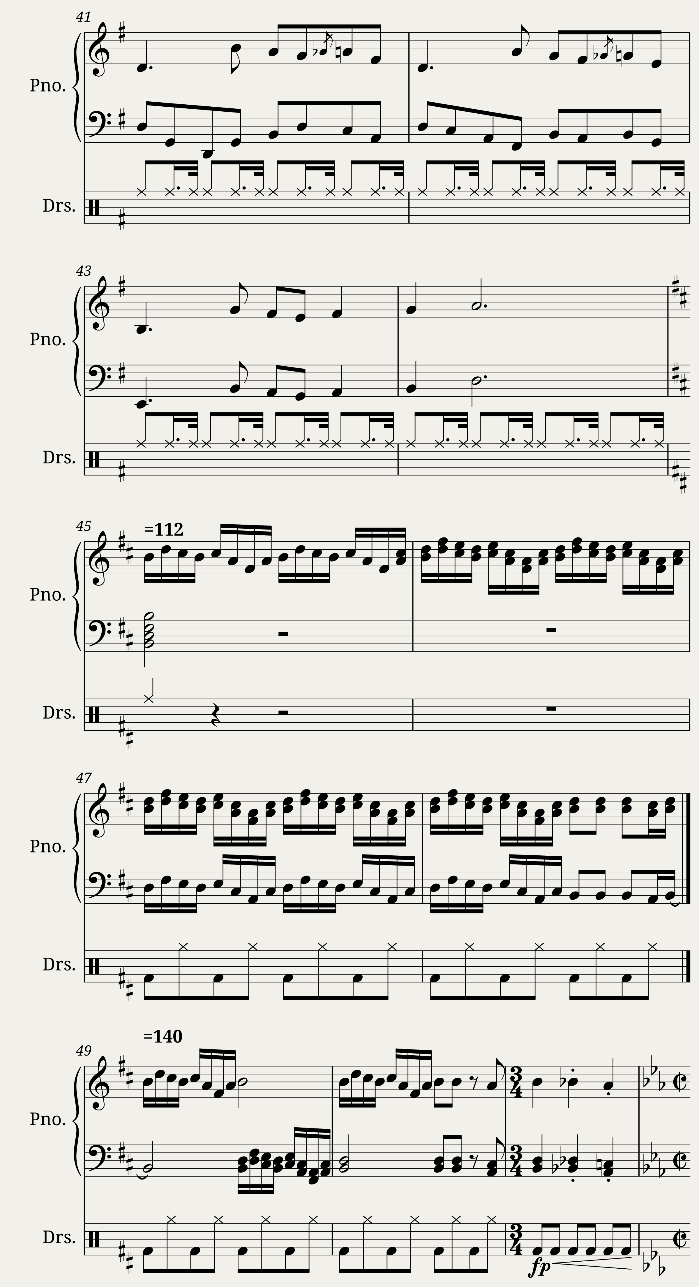 Variantes du Dimanche - My 1st Composition — 3/4