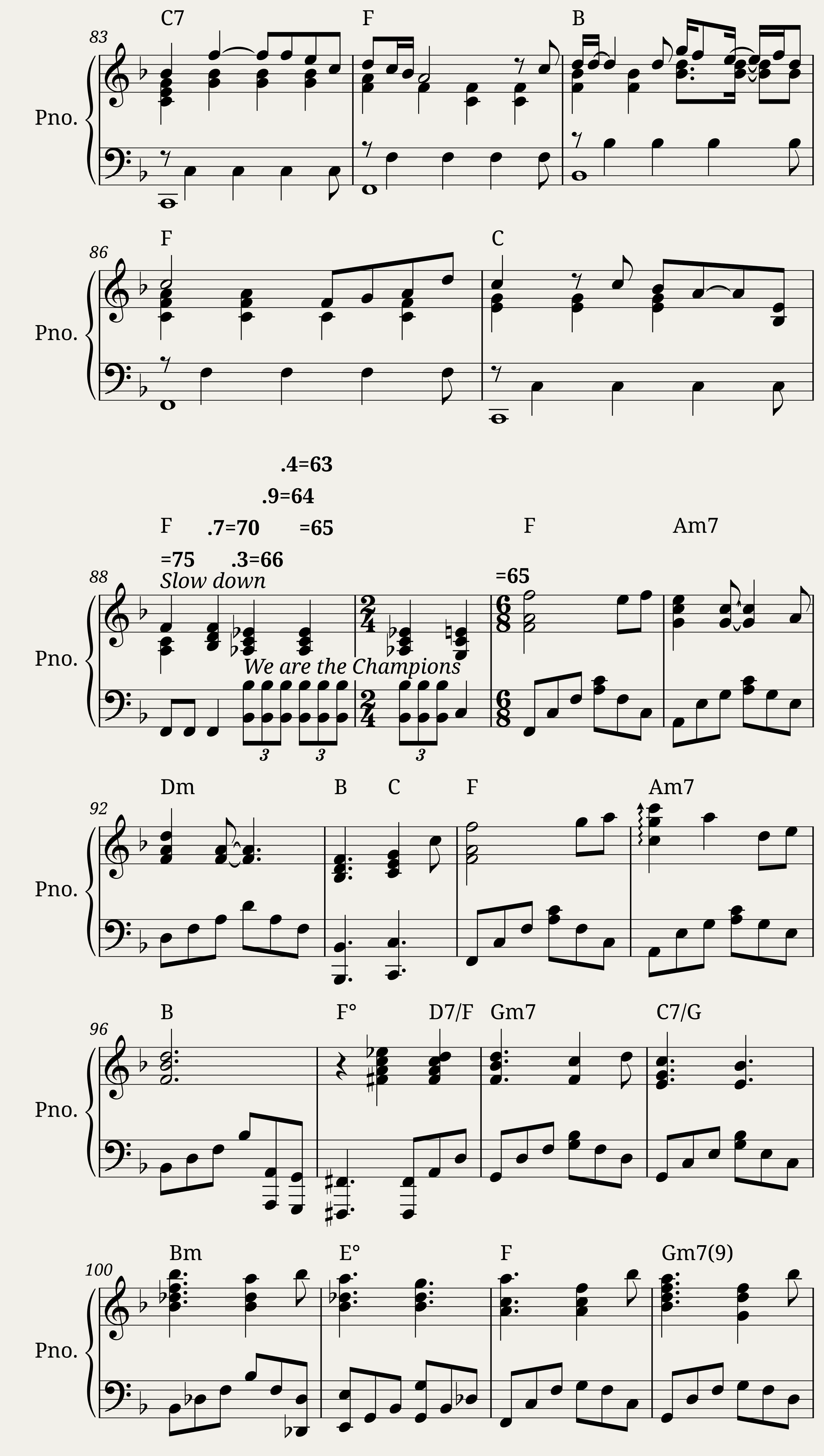 Century Medley — 5/12