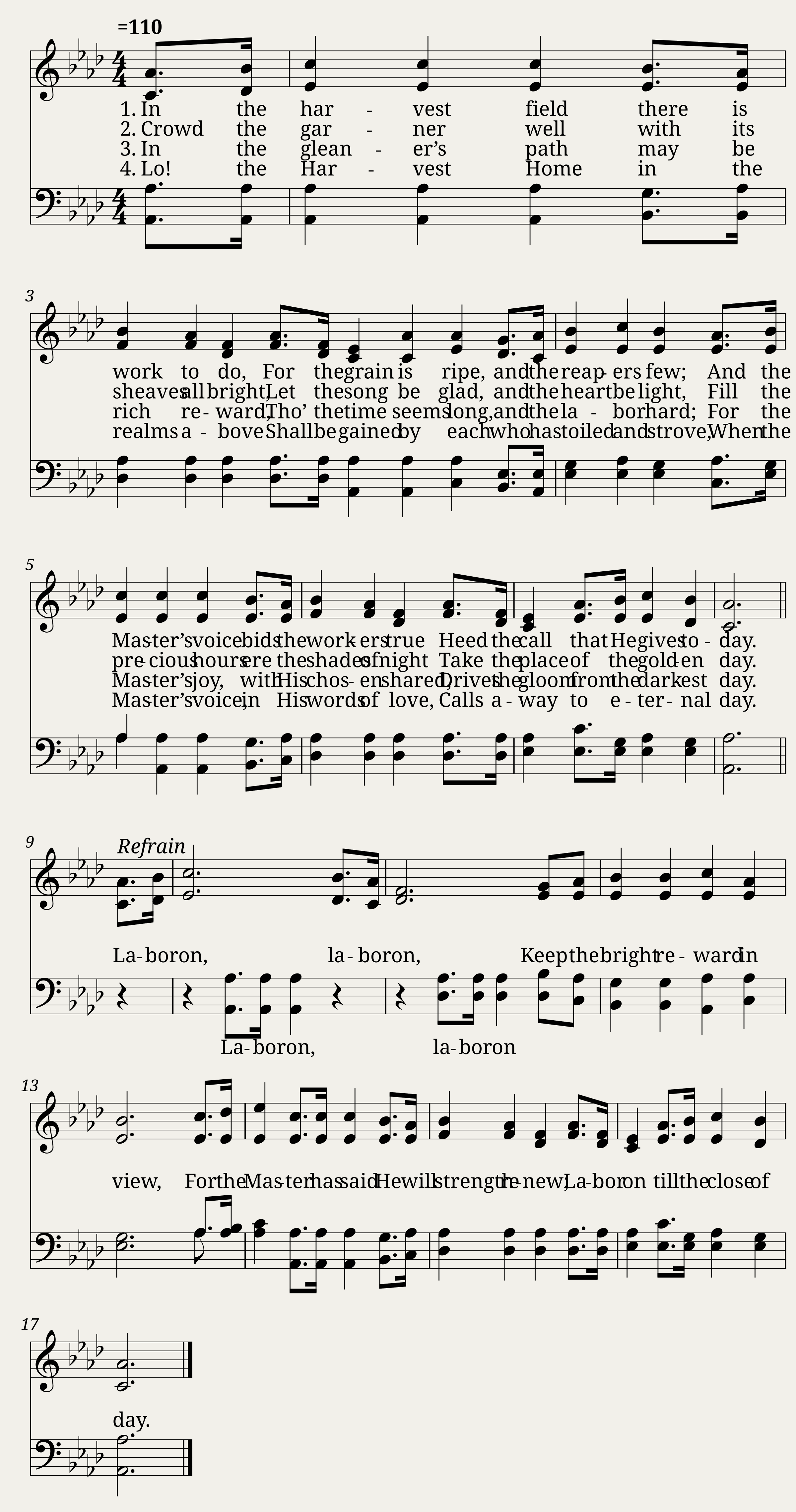 Labor on - W. Howard Doane