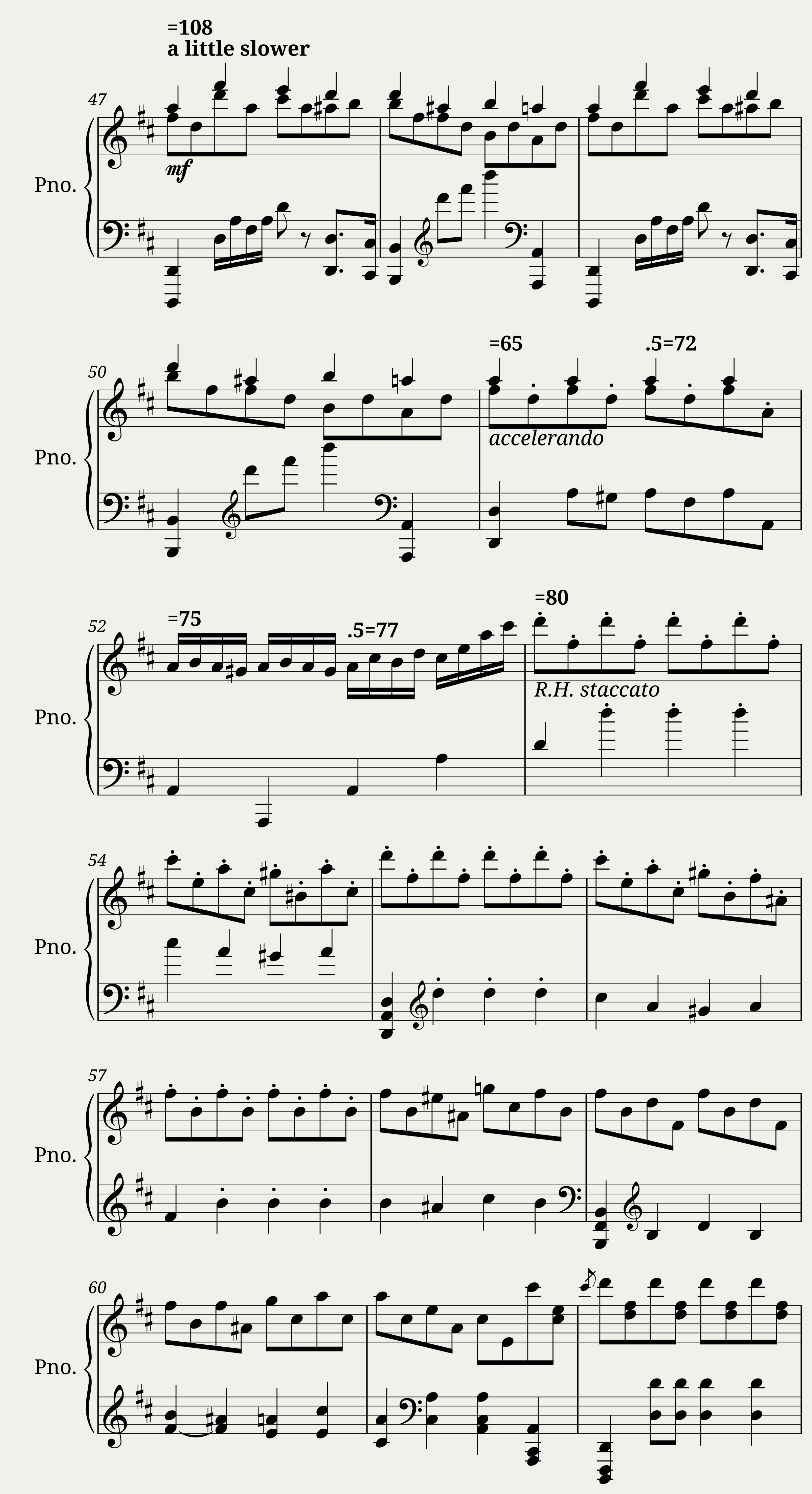 The Ash Sonata 2nd Movement — 3/4