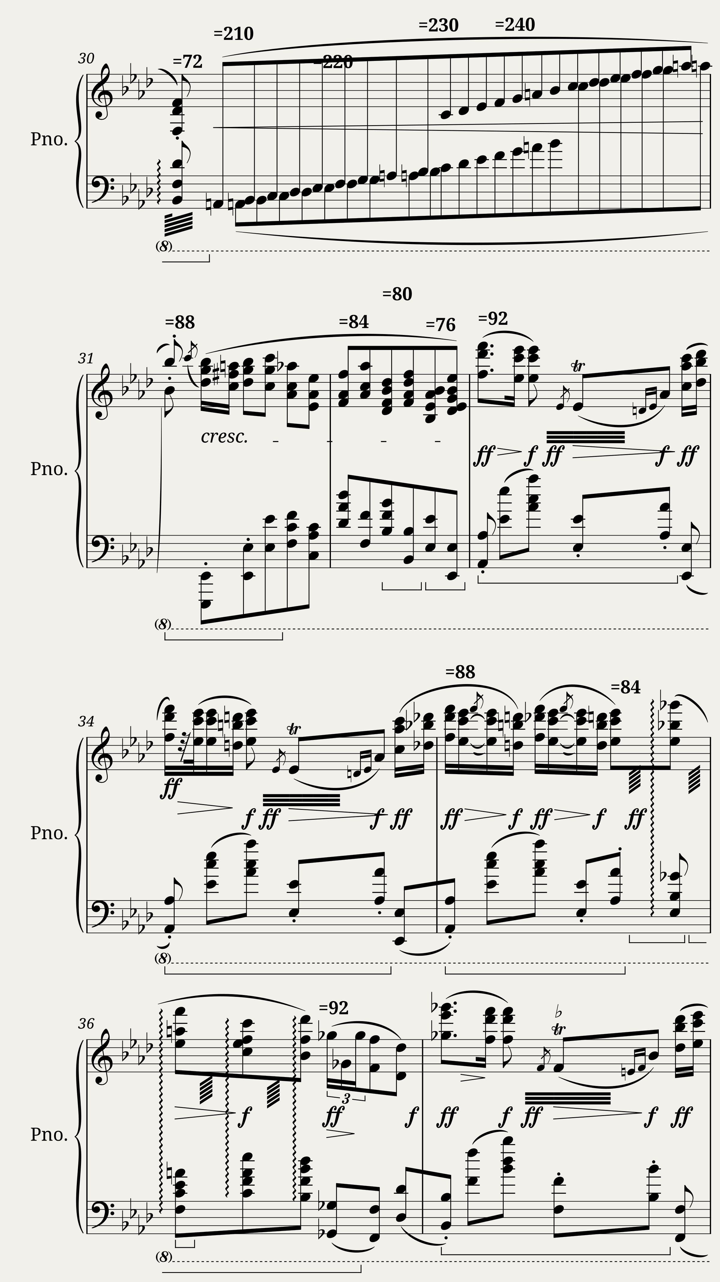Der Holle Rache kocht in meinem Herzen - Mozart (Recorder) — 4/6