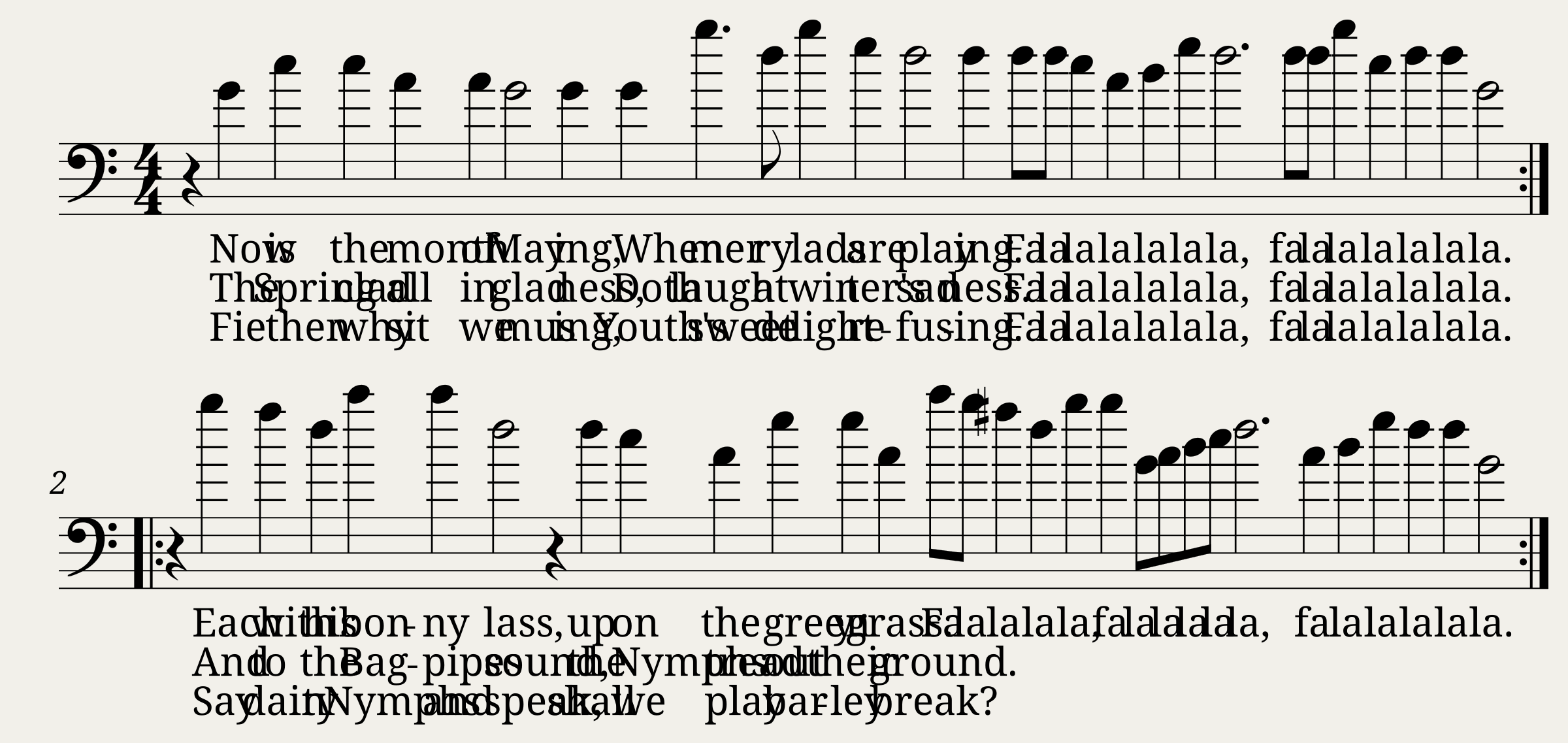 Thomas Morley - Now is the month of Maying