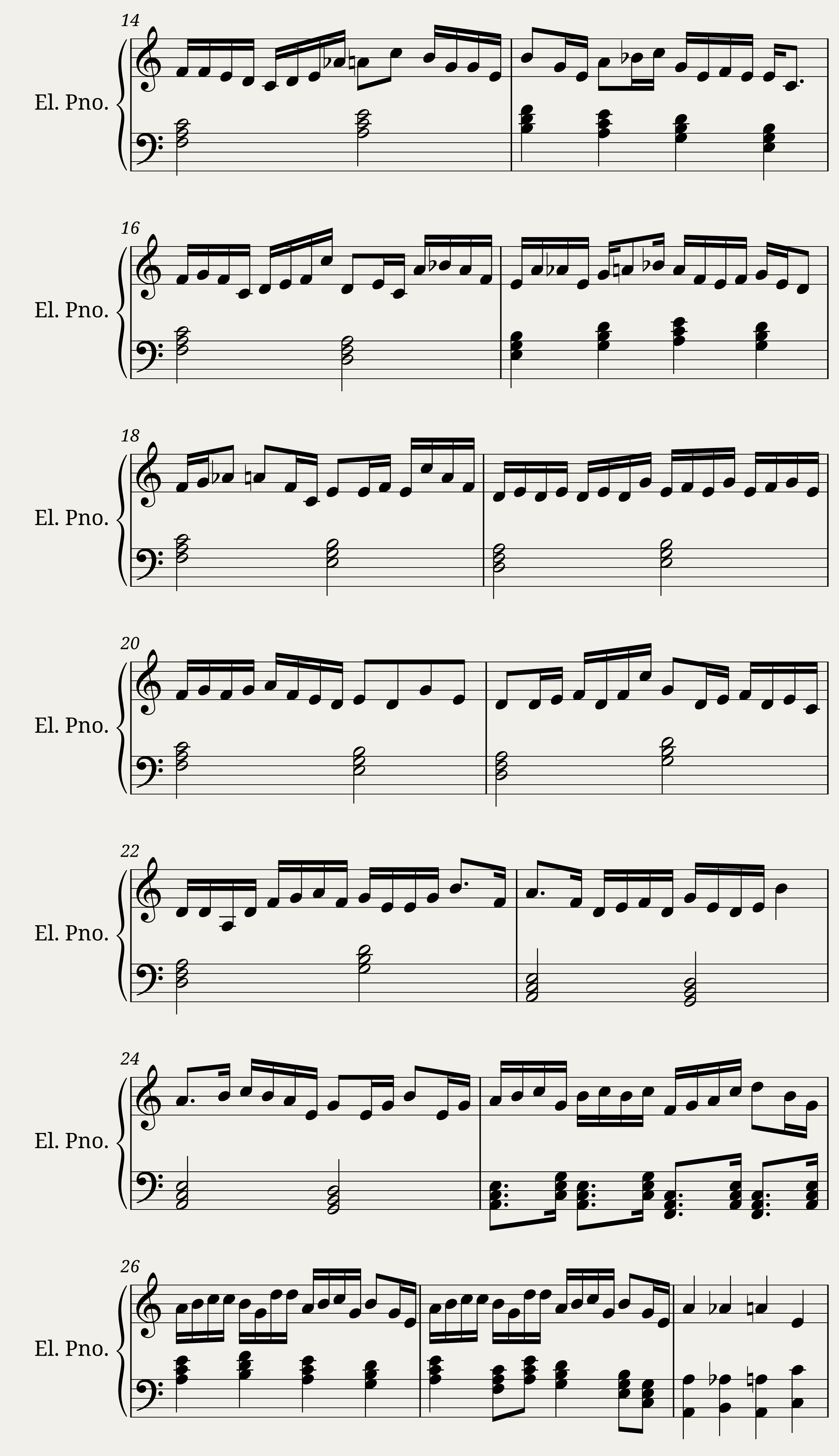Experimental Keyboard Solo — 2/4