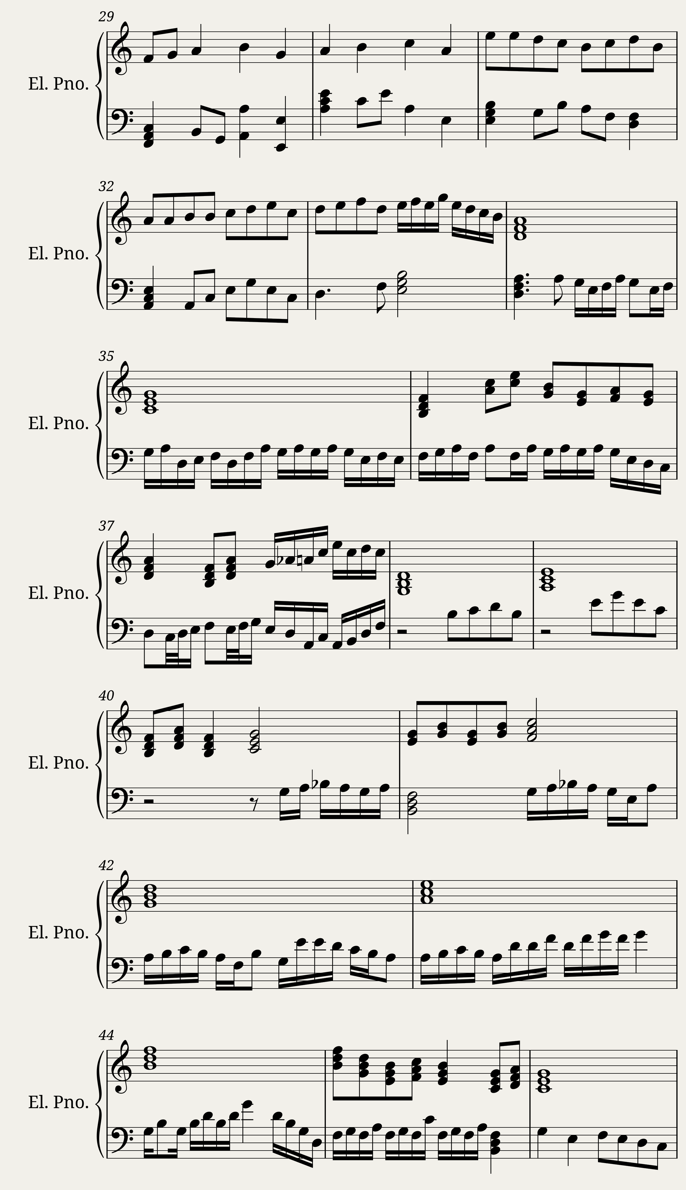Experimental Keyboard Solo — 3/4
