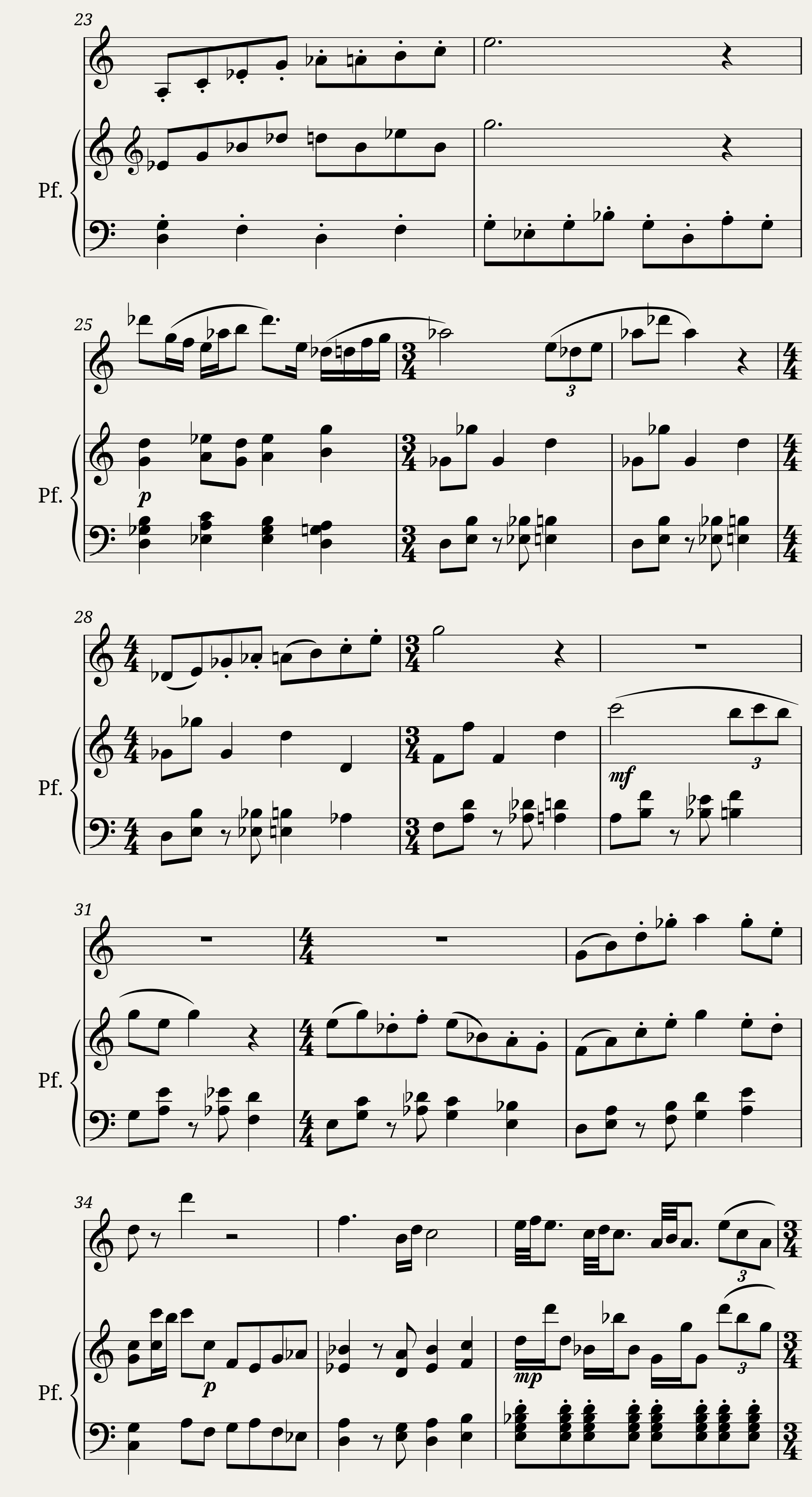 Sonata per clarinetto e pianoforte Op. 21 — 2/10