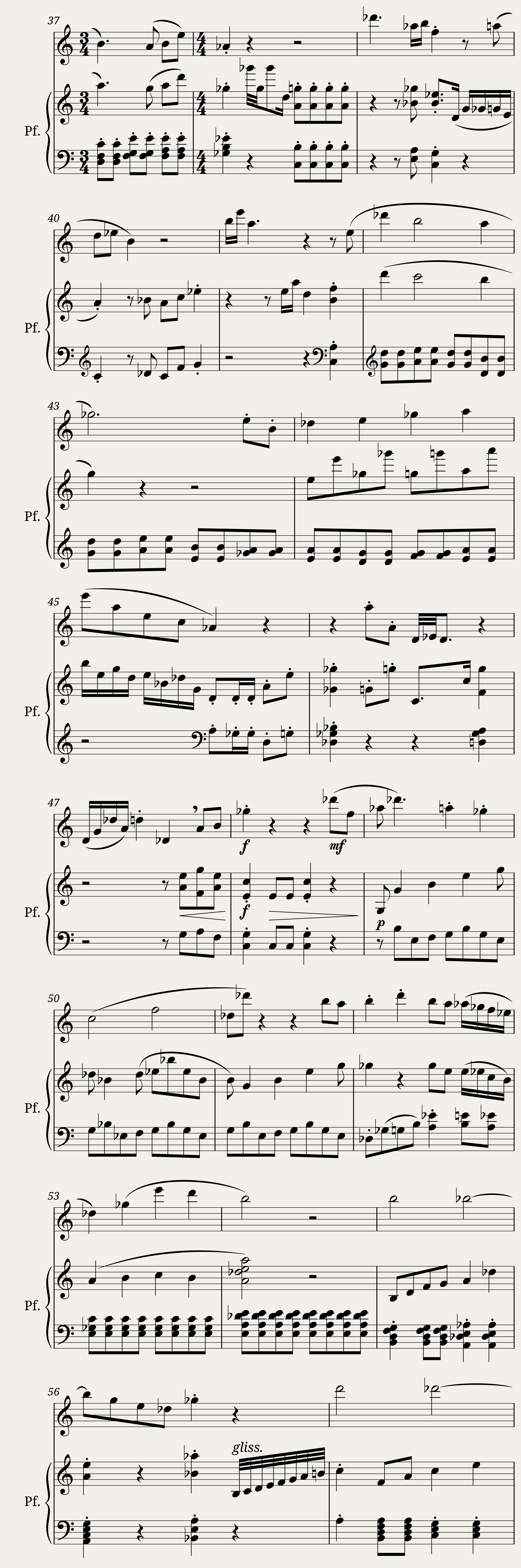 Sonata per clarinetto e pianoforte Op. 21 — 3/10