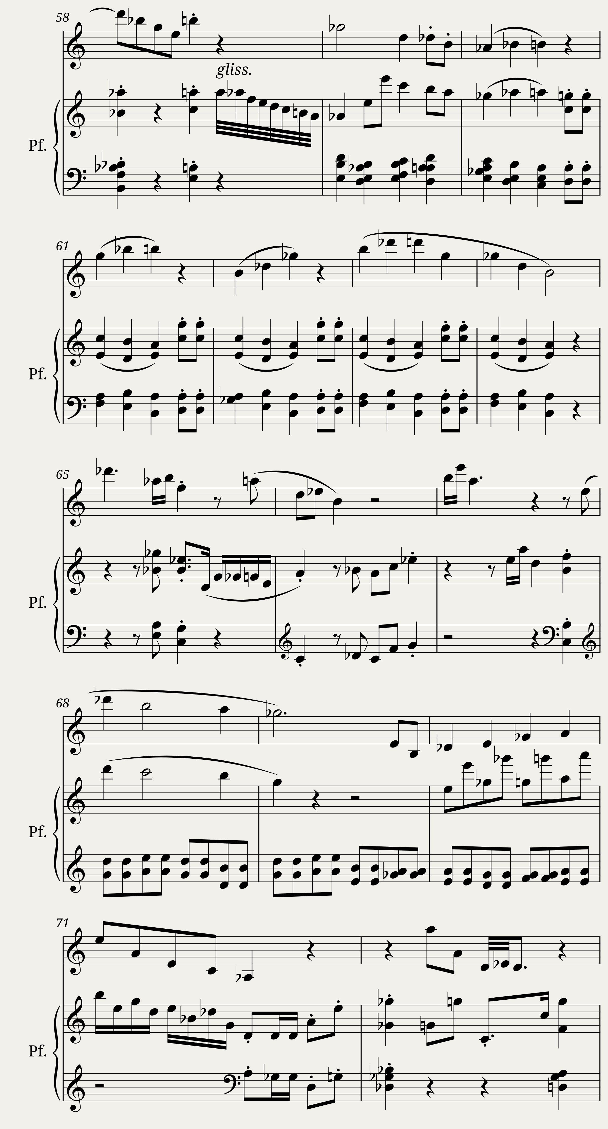 Sonata per clarinetto e pianoforte Op. 21 — 4/10
