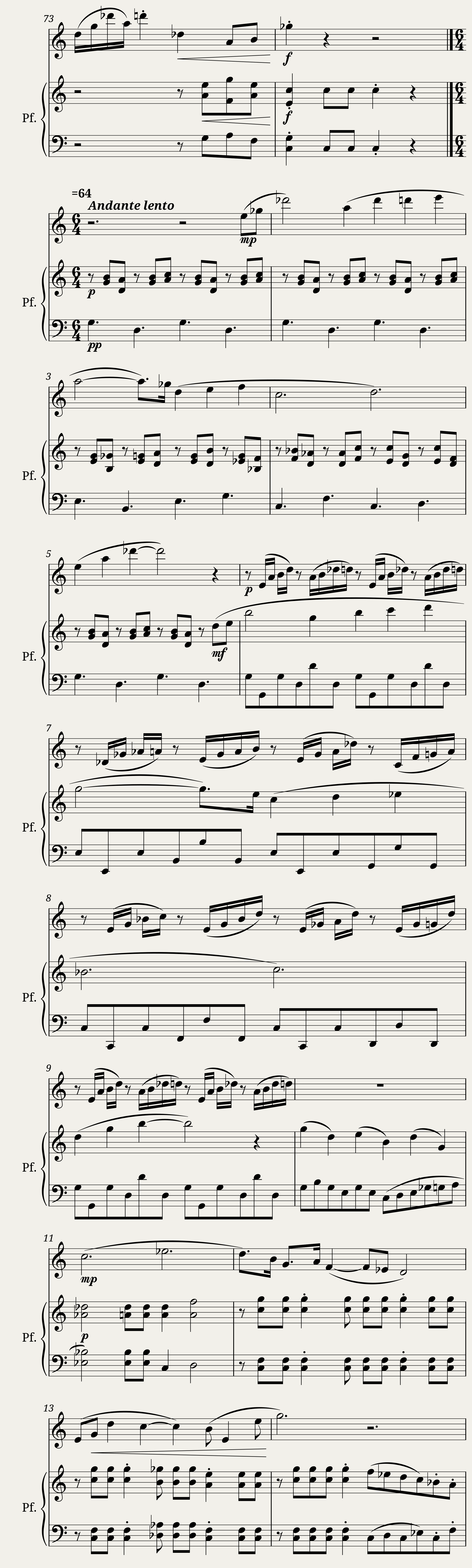 Sonata per clarinetto e pianoforte Op. 21 — 5/10