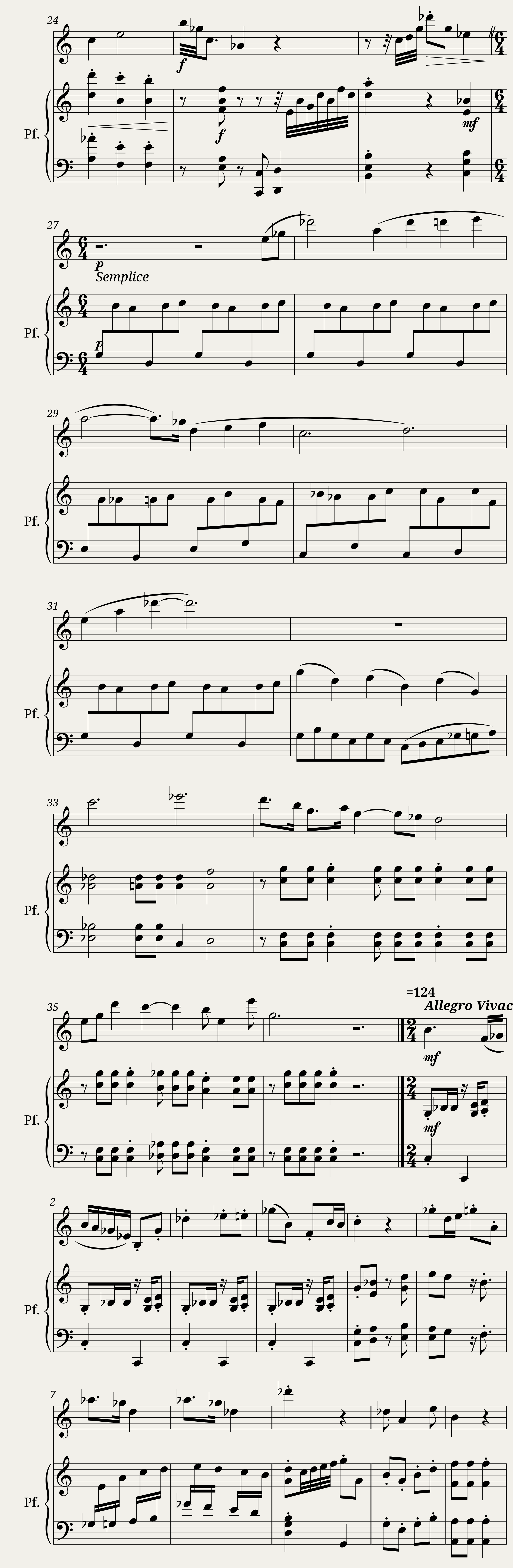 Sonata per clarinetto e pianoforte Op. 21 — 7/10
