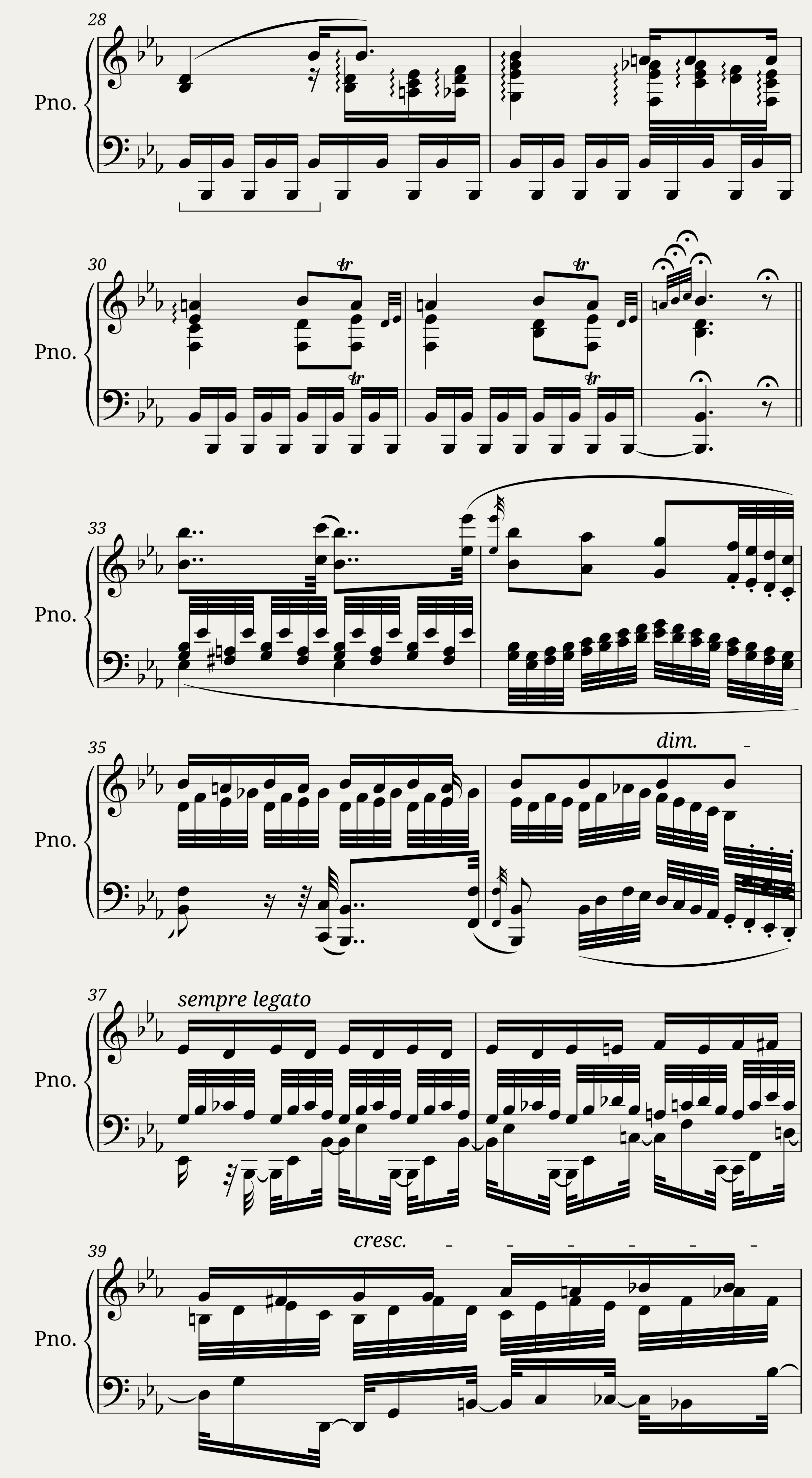 Concert Étude after Paganini's 4th Caprice - R. Schumann Op. 10 No. 4 — 2/7