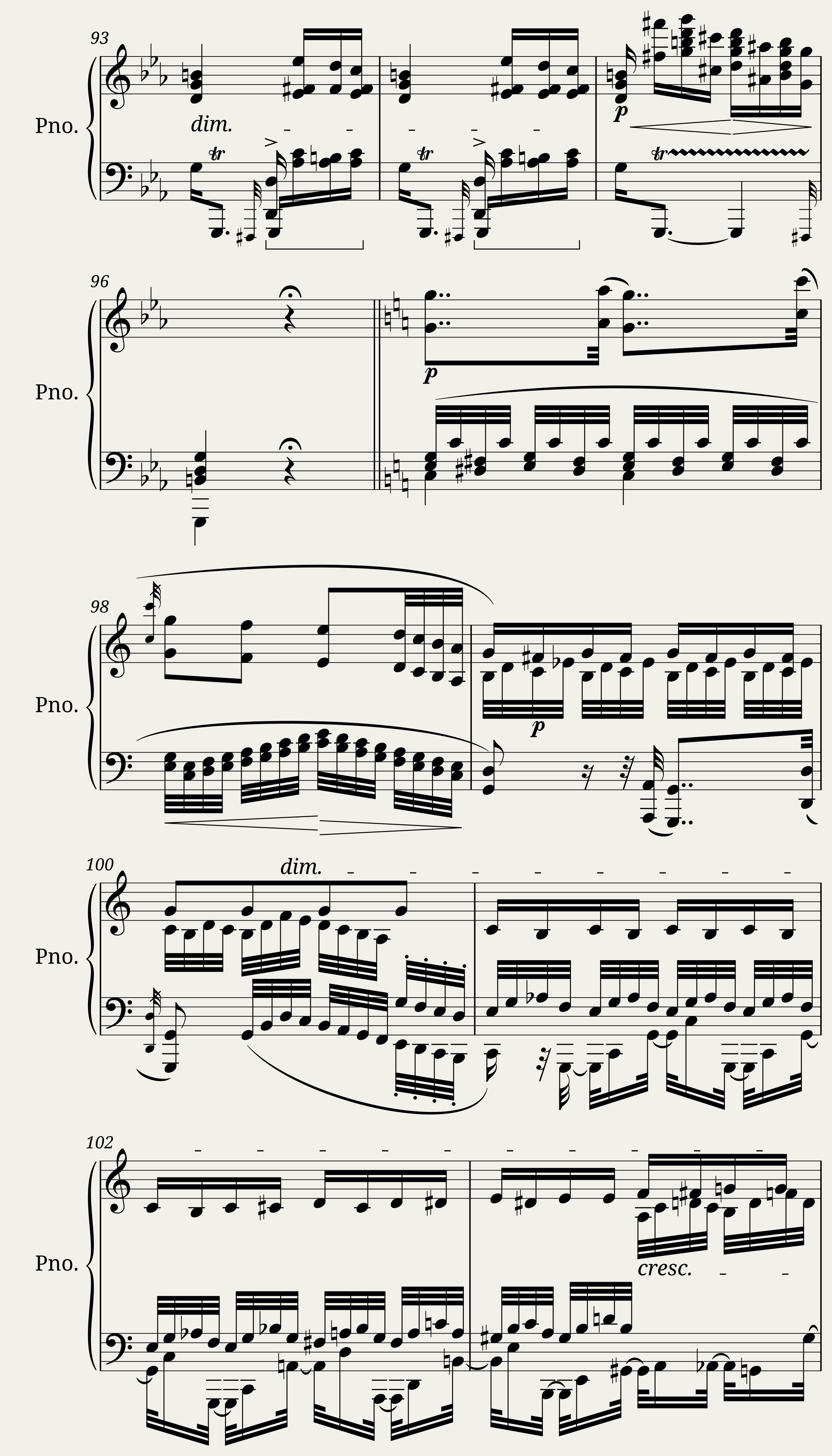 Concert Étude after Paganini's 4th Caprice - R. Schumann Op. 10 No. 4 — 6/7