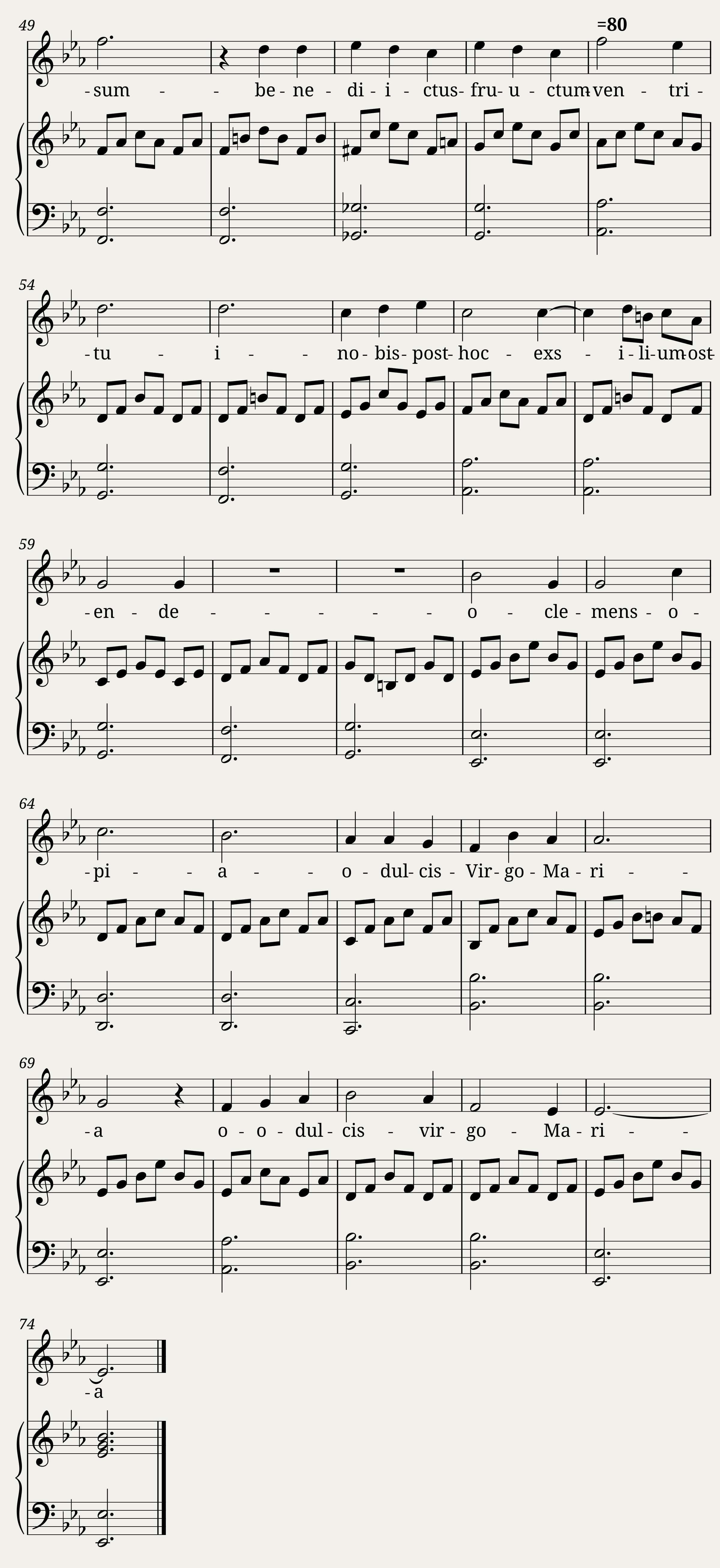 Salve Regina — 3/3