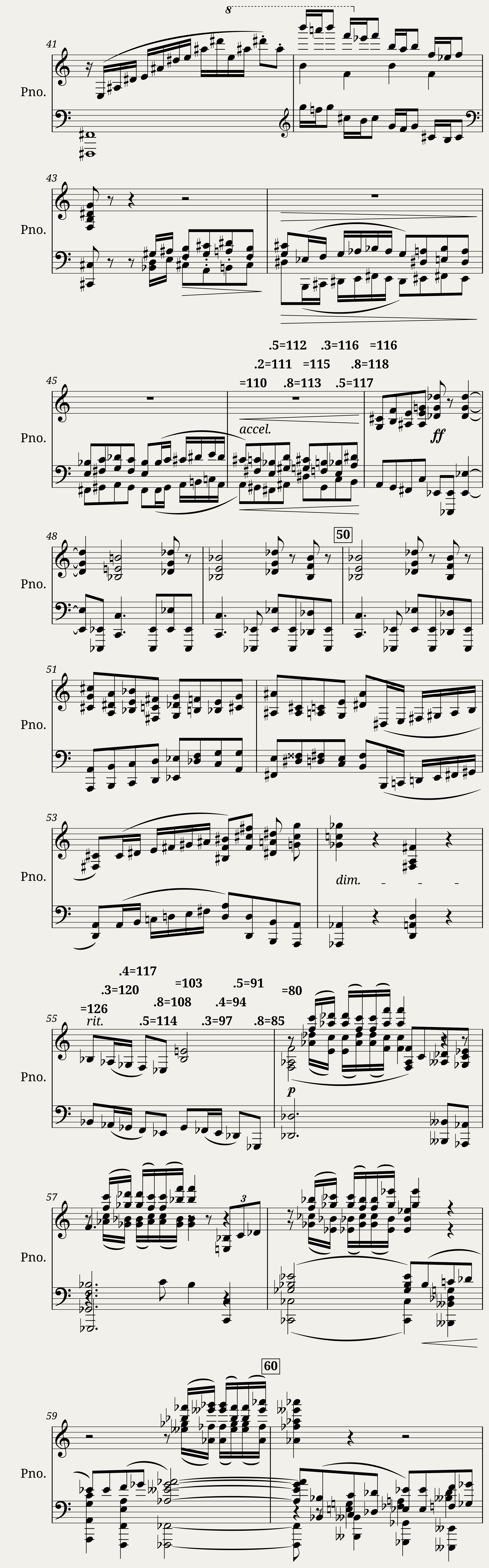 Piano Accompaniment to Creston Saxophone Sonata Tempo 1 — 3/7