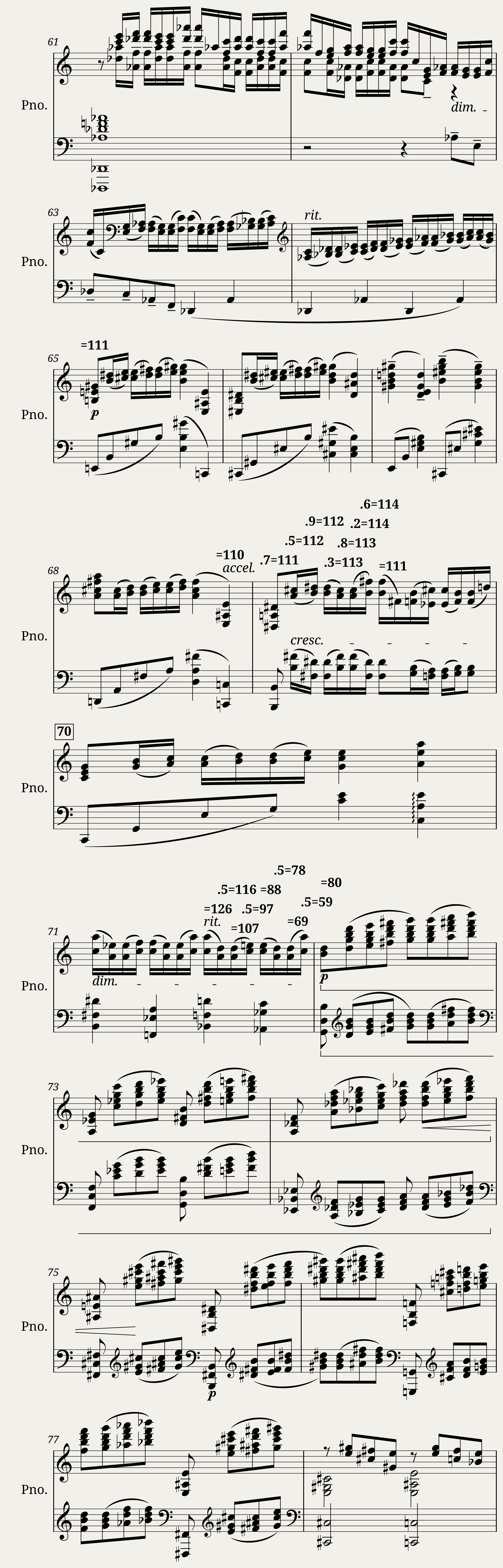 Piano Accompaniment to Creston Saxophone Sonata Tempo 1 — 4/7