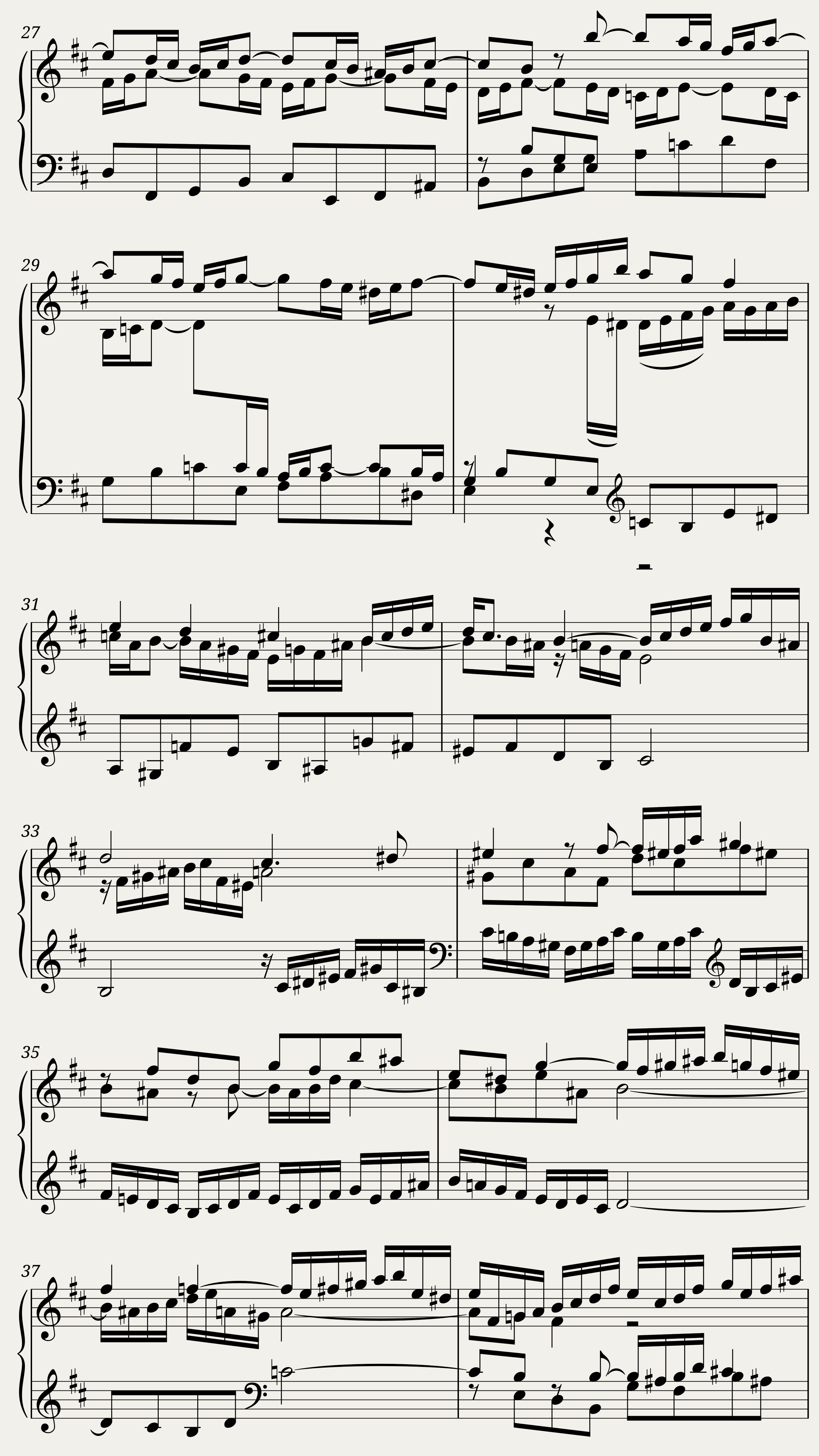 Prelude and Fugue 24 - OpenWTC — 5/7