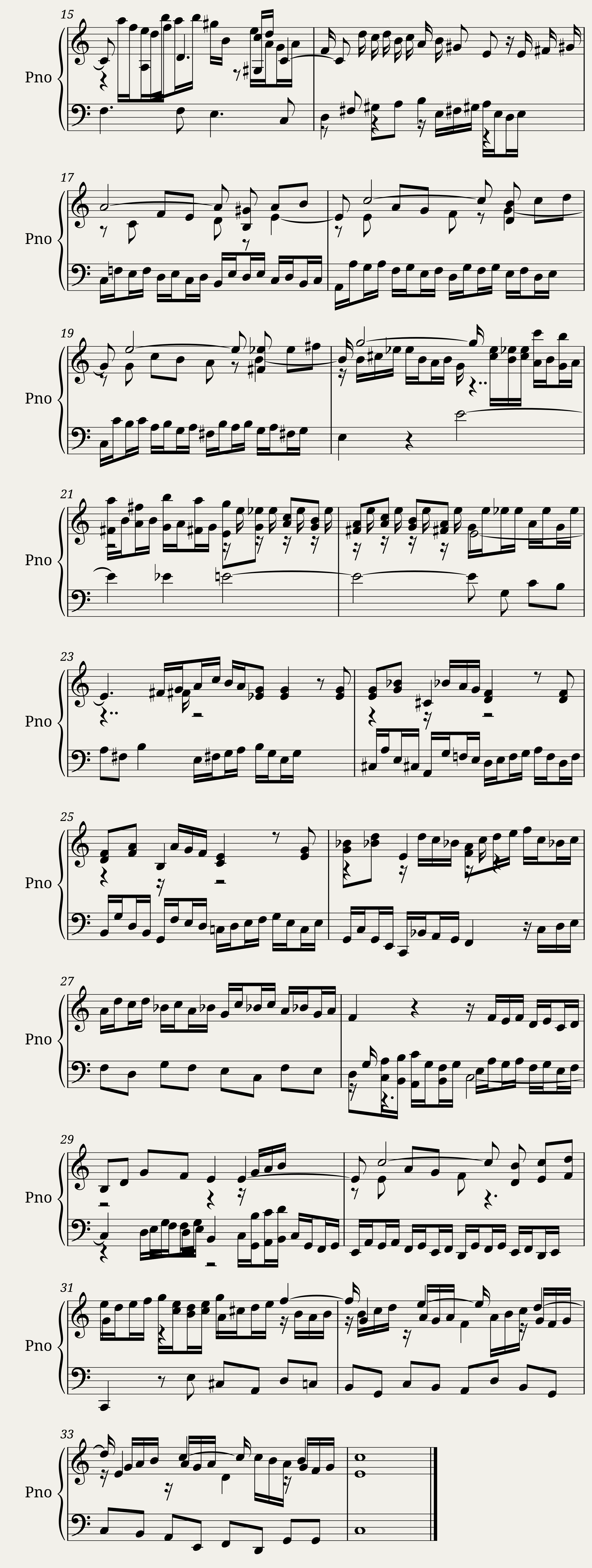 Fugue in C major — 2/2