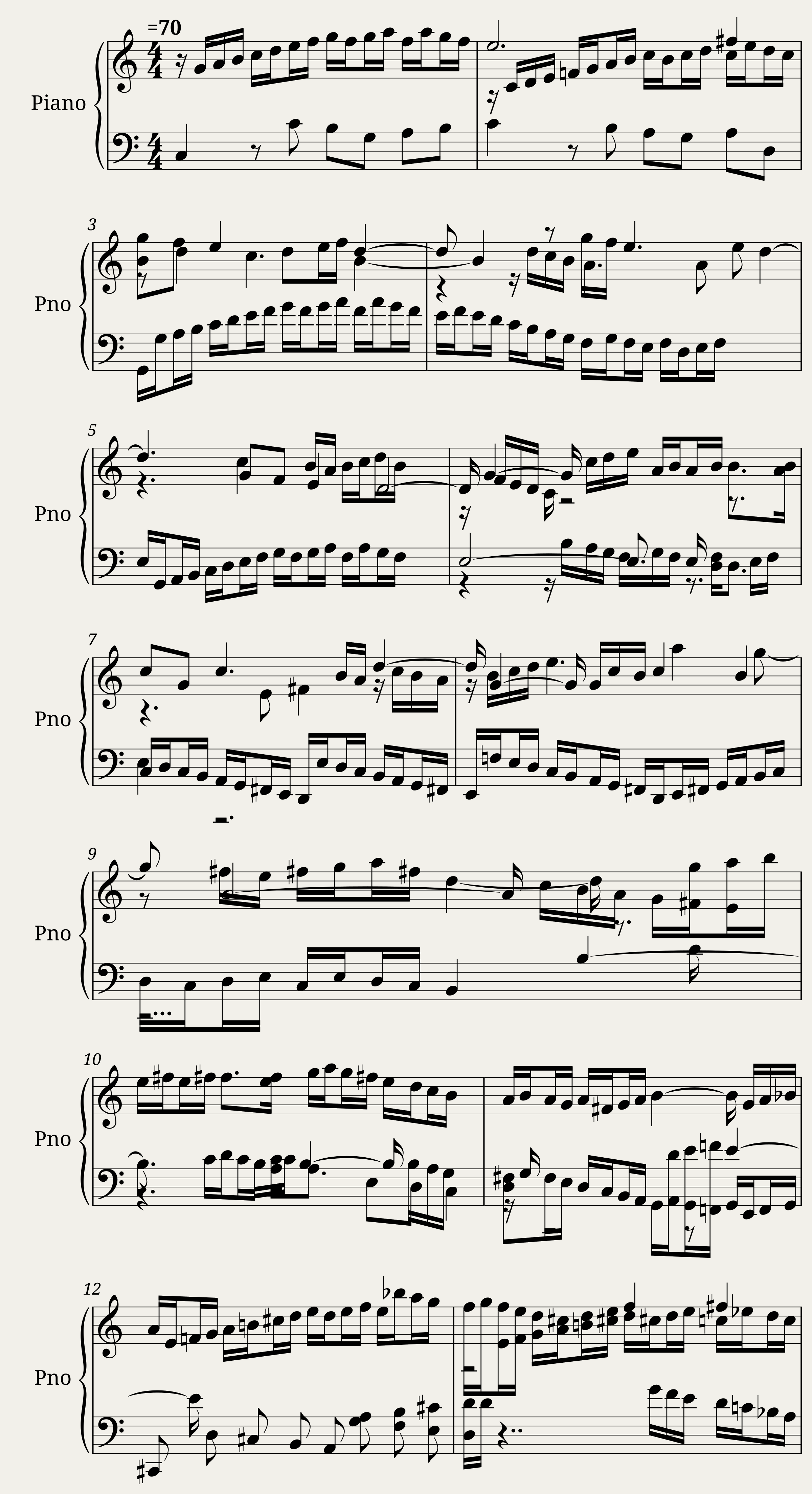 Sinfonia 1 — 1/2