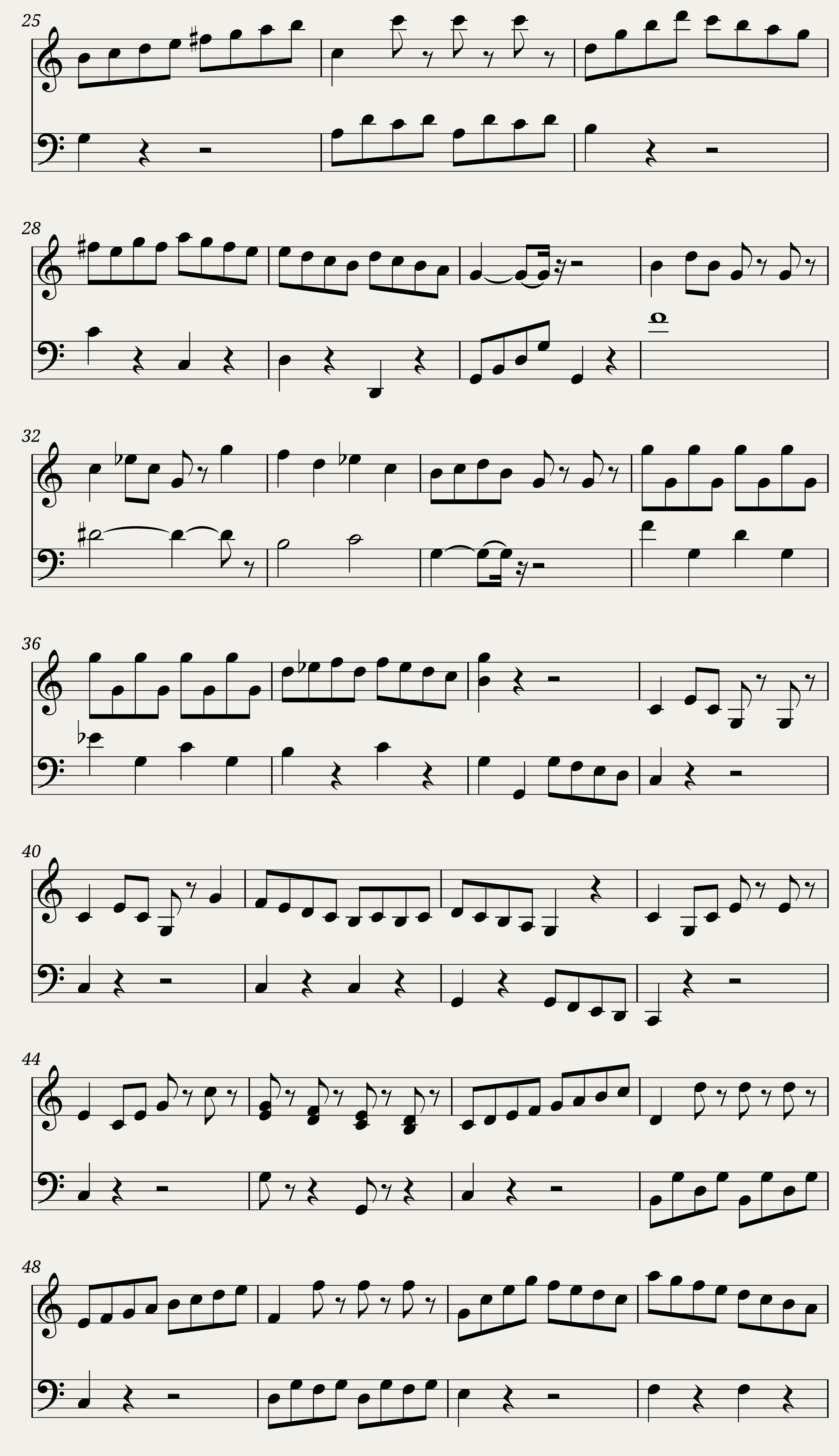 Canon in D Majeur — 2/2